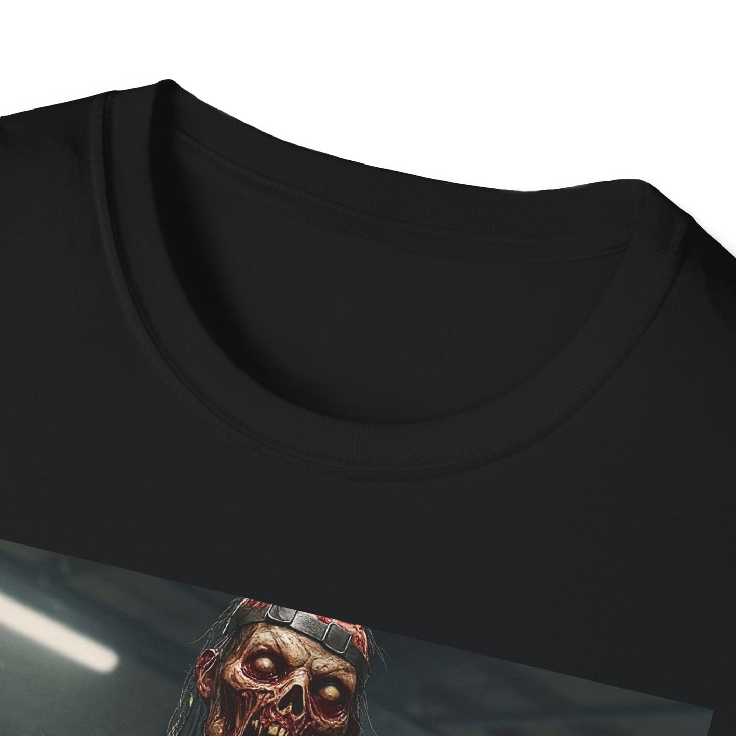 Unisex Softstyle Horror Graphic T-Shirt - Perfect for Halloween and Horror Fans