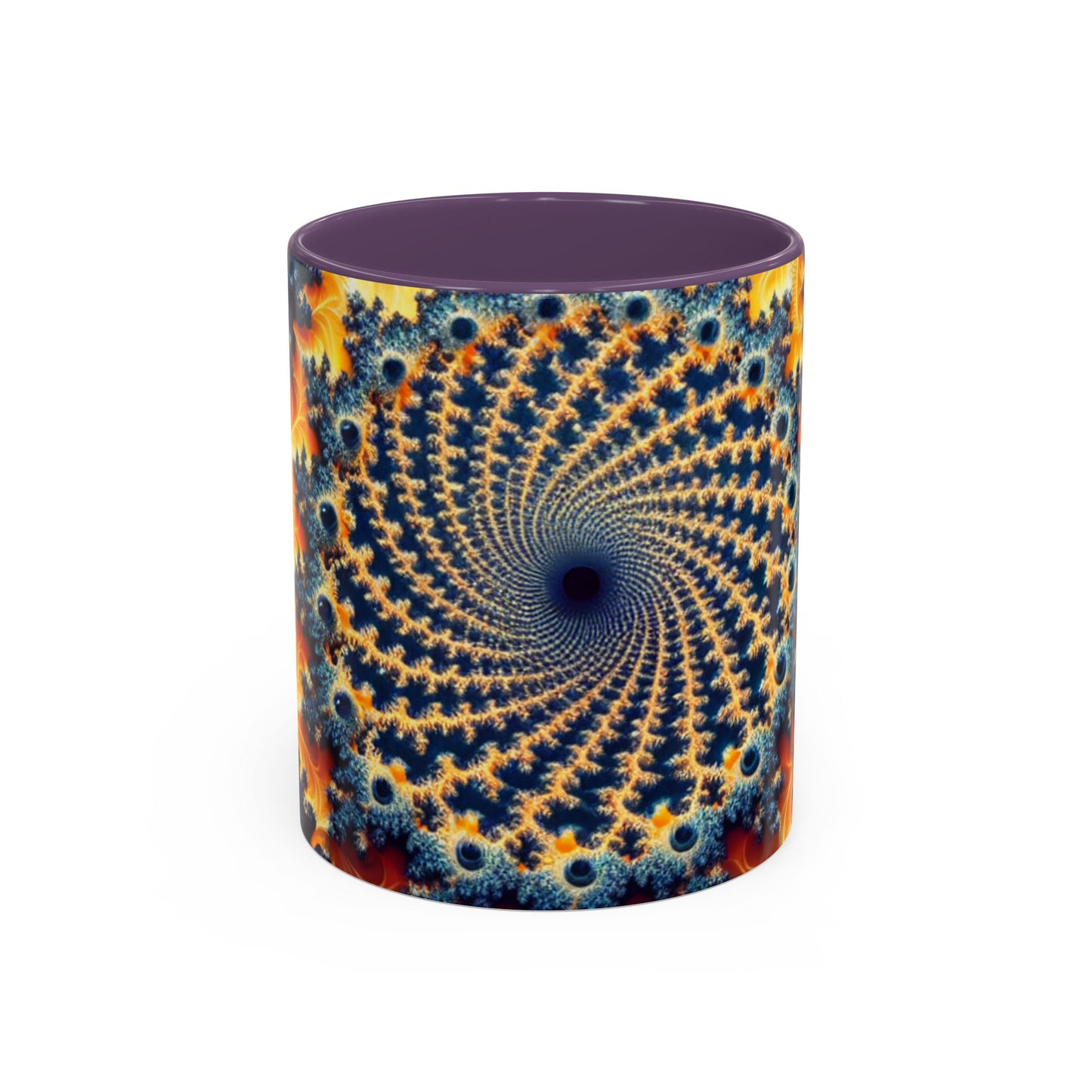 Vibrant Abstract Accent Coffee Mug - Unique 11 & 15oz Design for Art Lovers