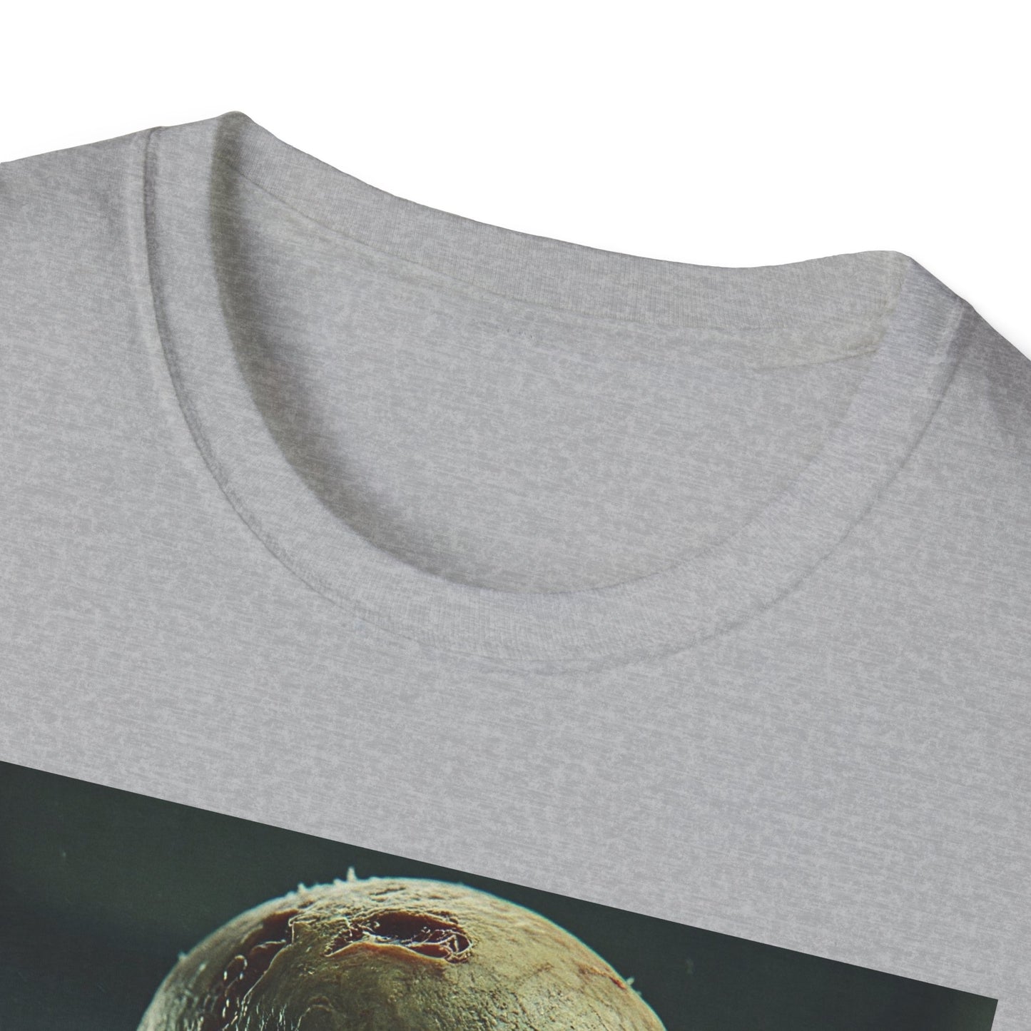 Apocalyptic Portrait Tee, bold, decaying zombie graphic