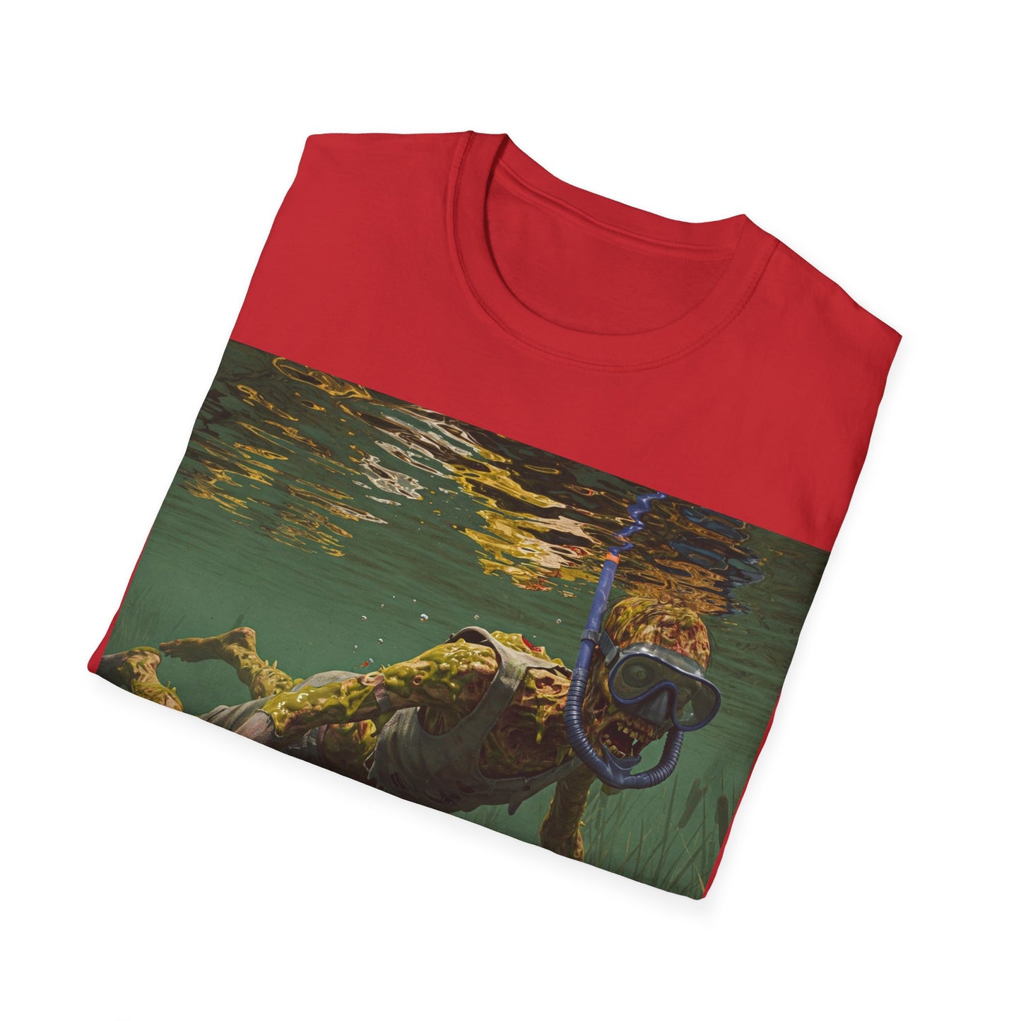 UK - Underwater Explorer Unisex Softstyle T-Shirt - Nature Lover Graphic Tee