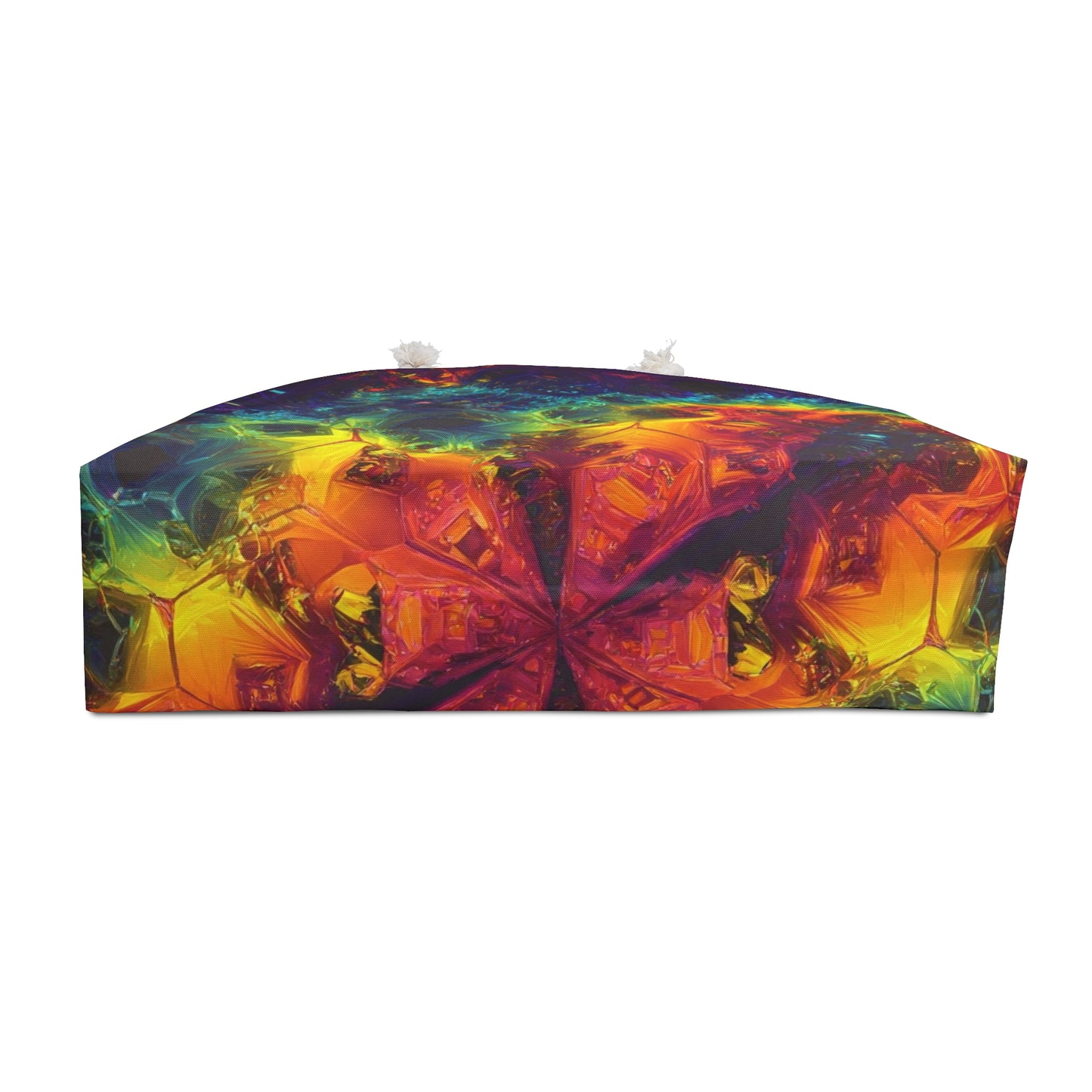 Vibrant Abstract Weekender Bag - Colorful Travel Tote for Adventurers