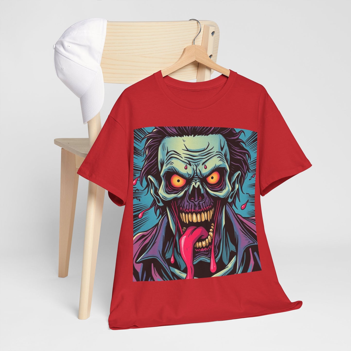 UK - Vibrant Zombie Graphic Tee - Unisex