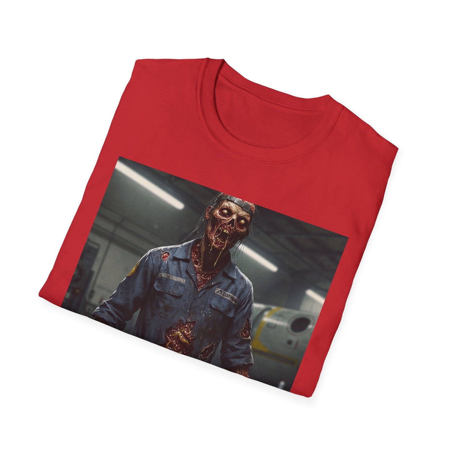 Unisex Softstyle Horror Graphic T-Shirt - Perfect for Halloween and Horror Fans