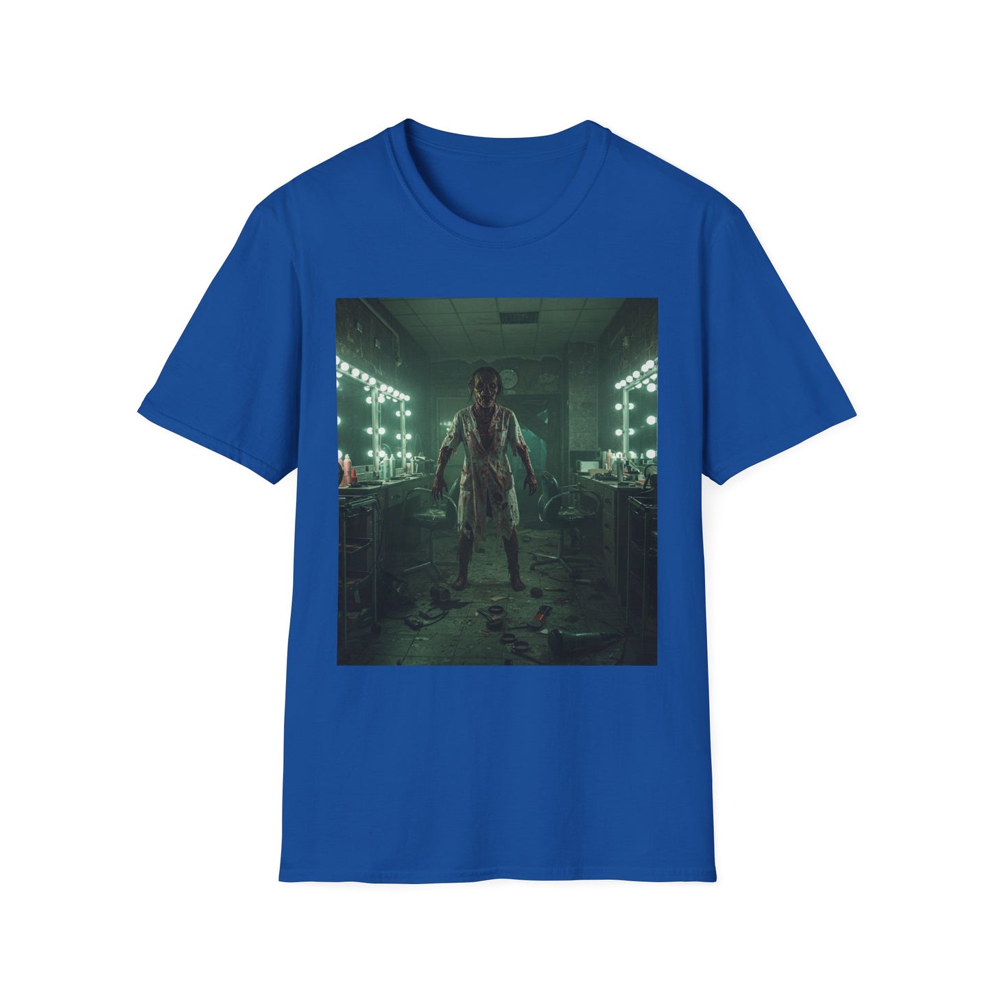Creepy Horror Unisex Softstyle T-Shirt - Perfect for Halloween