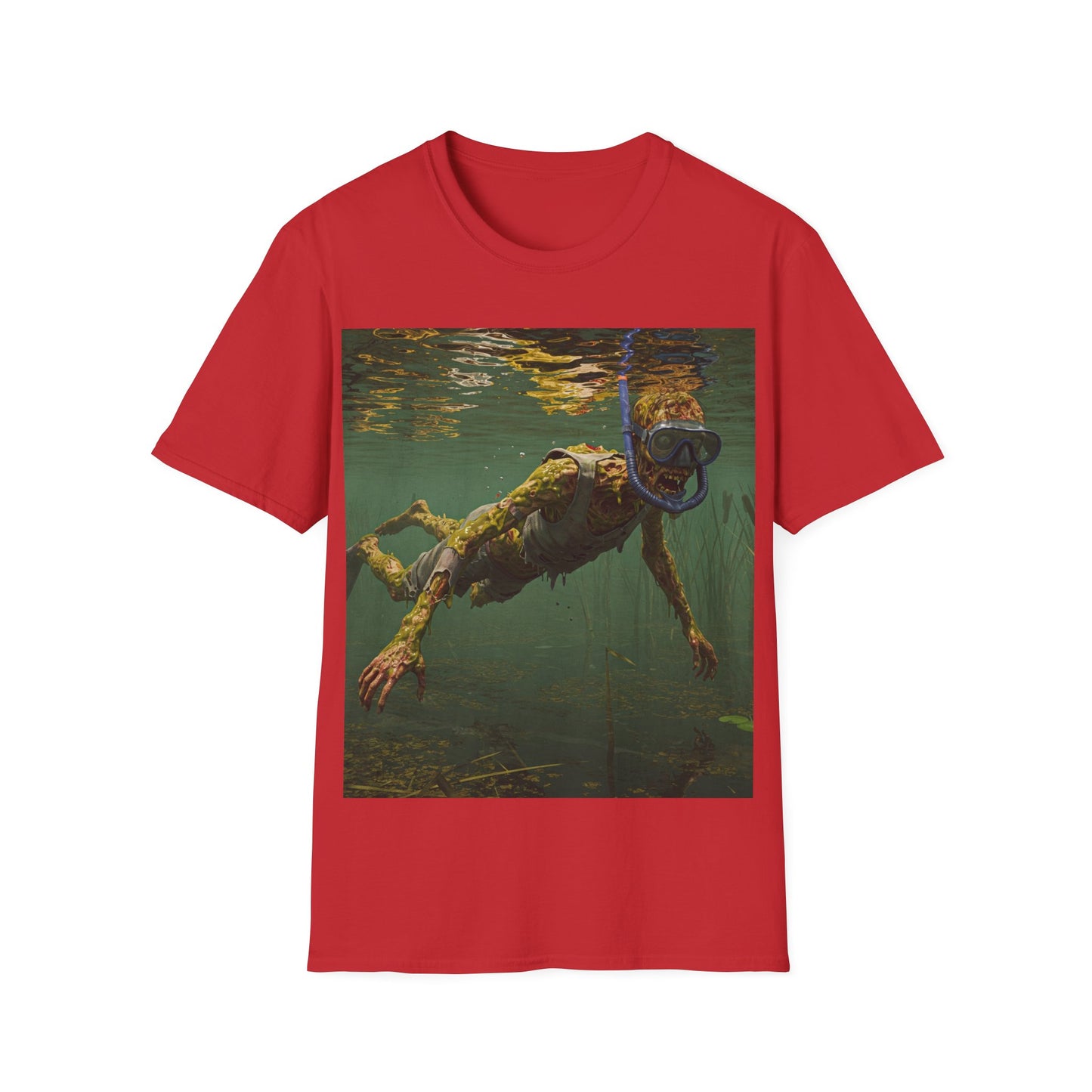 UK - Underwater Explorer Unisex Softstyle T-Shirt - Nature Lover Graphic Tee
