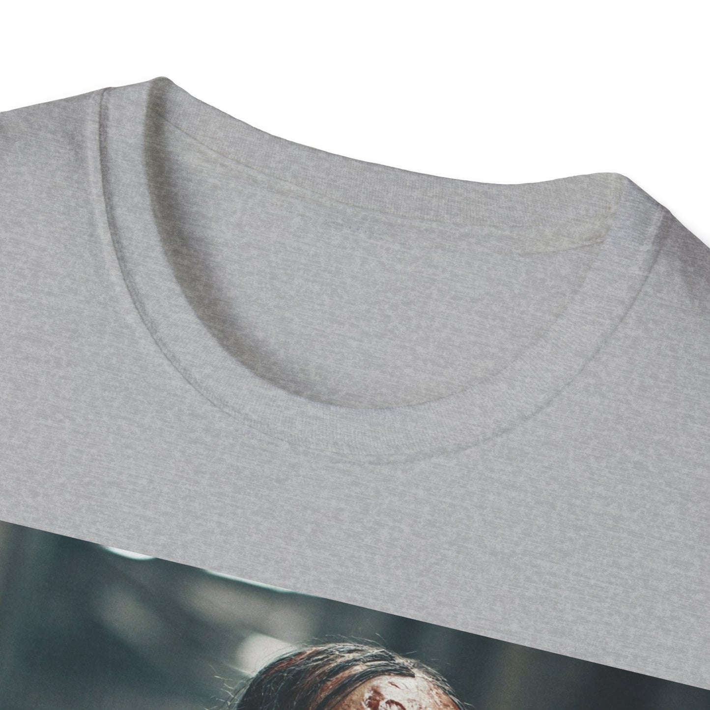 UK - Apocalyptic Portrait Tee, bold, decaying zombie graphic