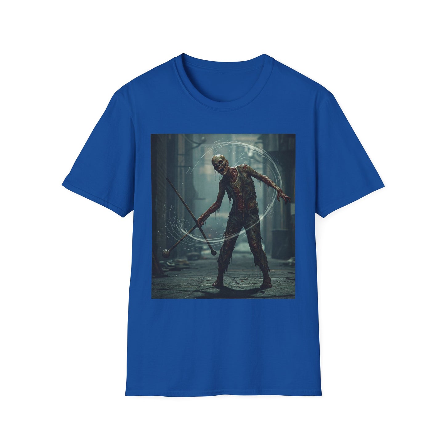 Unisex Softstyle Horror Graphic T-Shirt - Spooky Monster Design