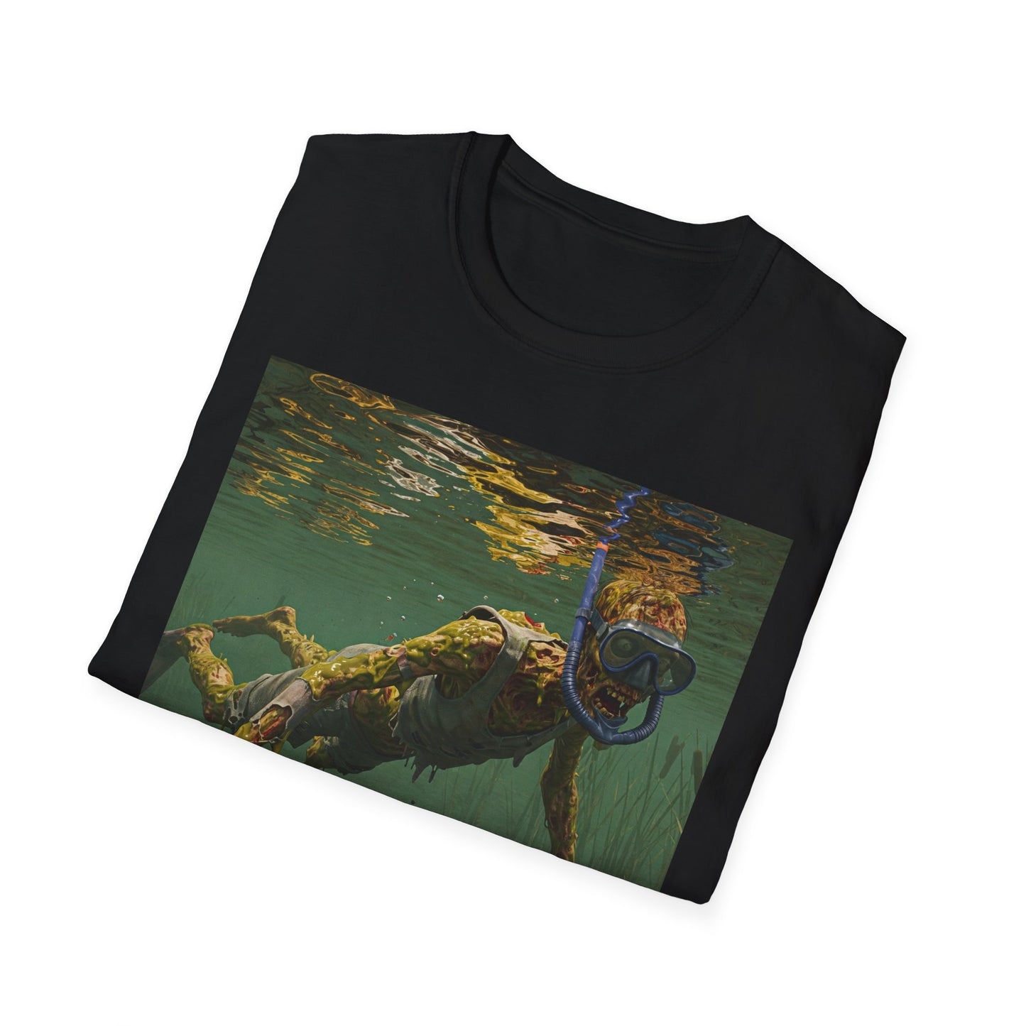 Underwater Explorer Unisex Softstyle T-Shirt - Nature Lover Graphic Tee