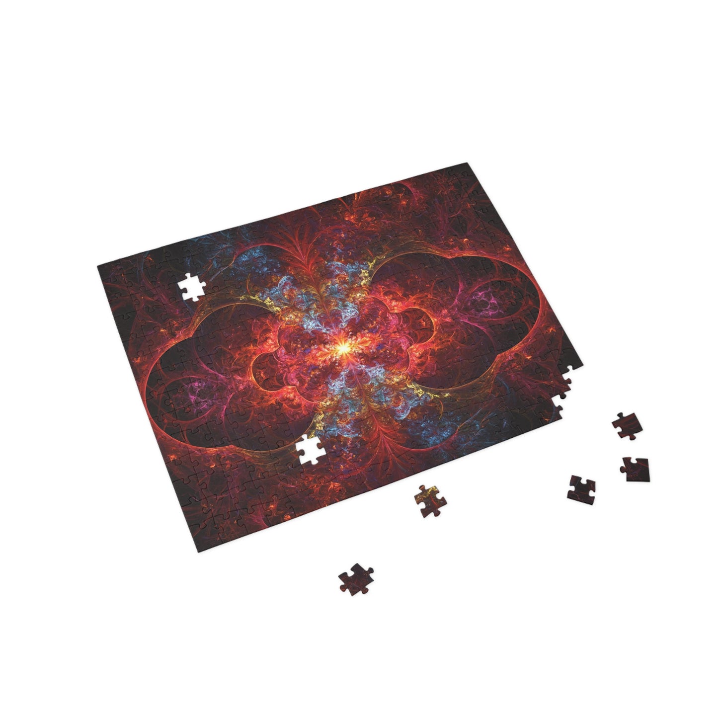 Vibrant Abstract Puzzle - 96/252/500/1000 Piece Jigsaw for Relaxation and Fun