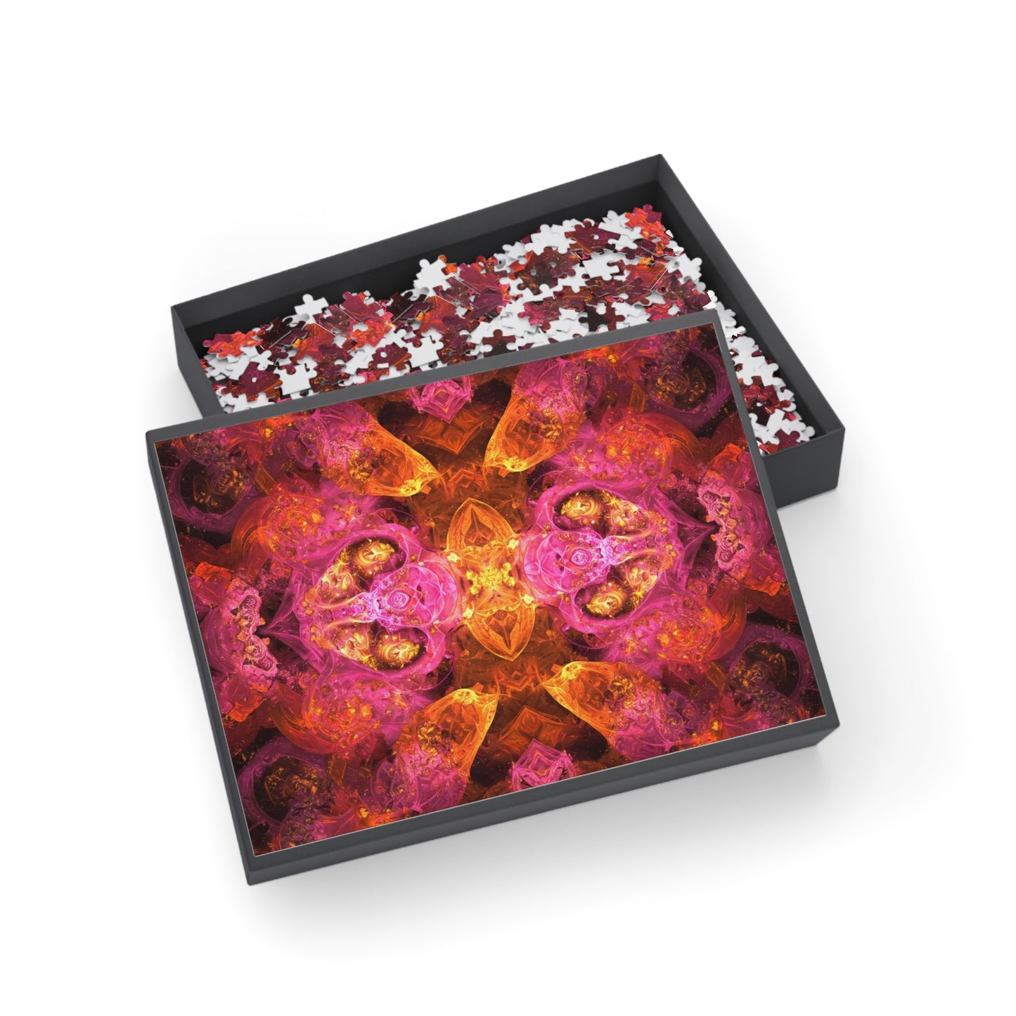 086- Fractal Puzzle (96, 252, 500, 1000-Piece) - Fun Family Activity and Gift