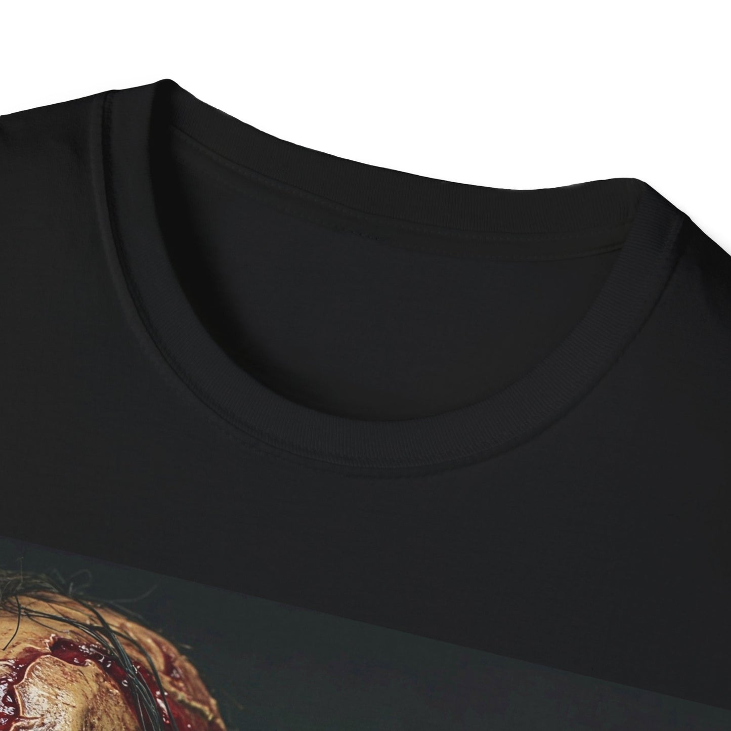 UK - Unisex Softstyle Horror Zombie T-Shirt - Perfect for Halloween and Horror Fans