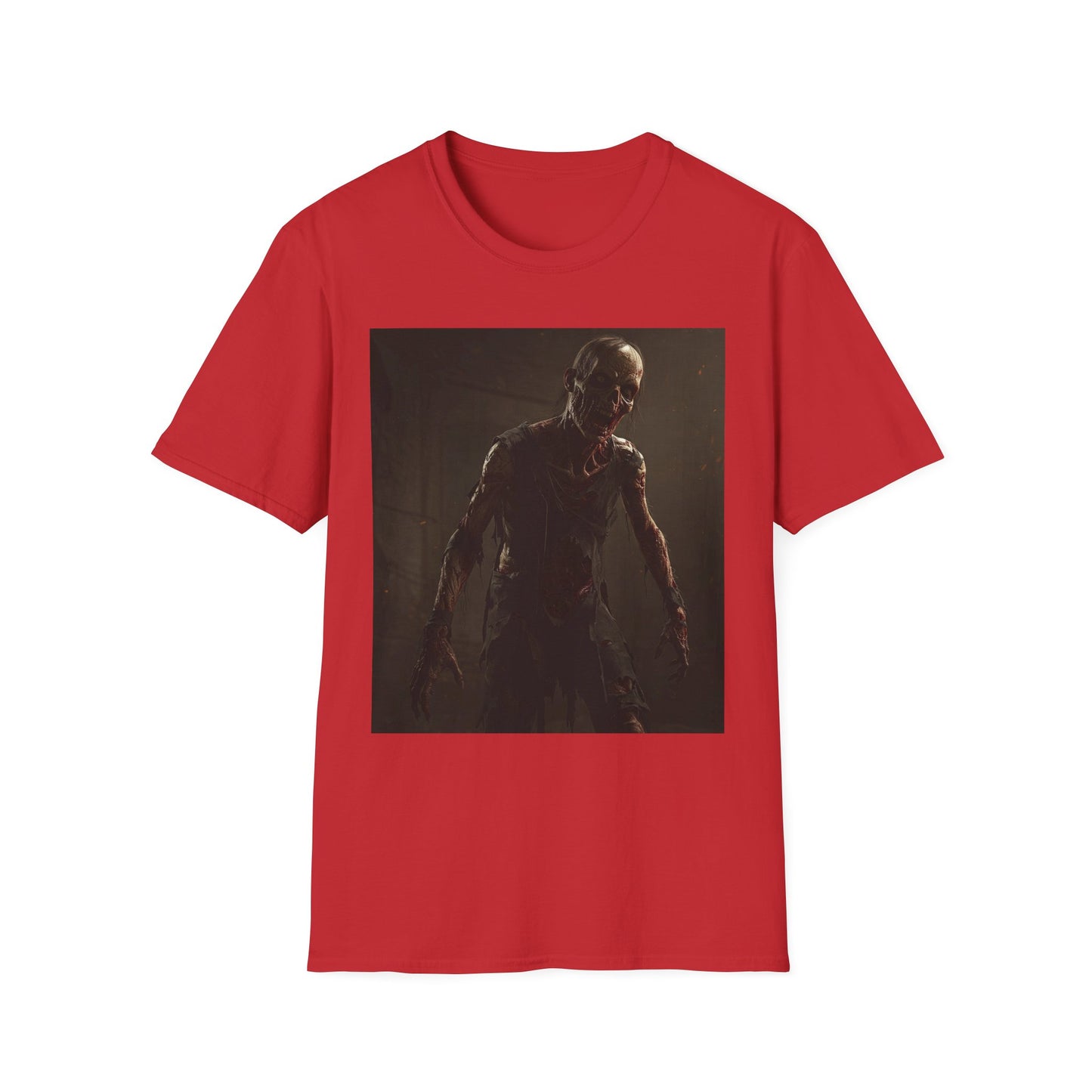 Unisex Zombie Graphic T-Shirt - Perfect for Halloween and Horror Fans