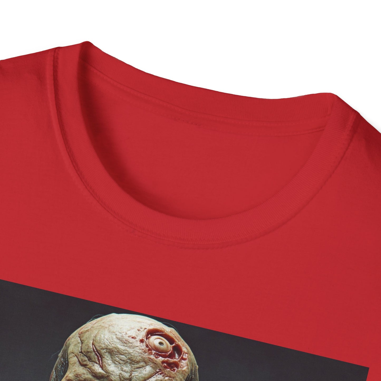 Apocalyptic Portrait Tee, bold, decaying zombie graphic