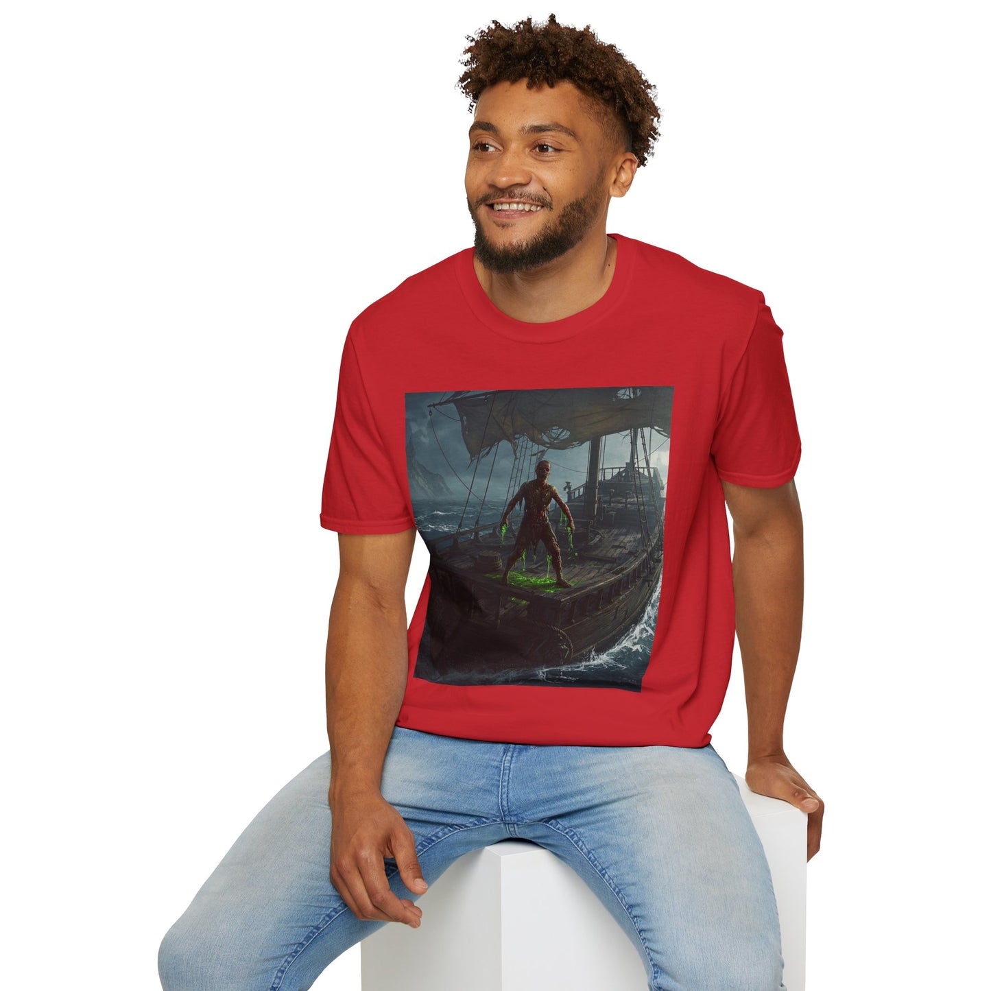 Adventurous Pirate Graphic Unisex T-Shirt - Perfect for Sea Lovers!