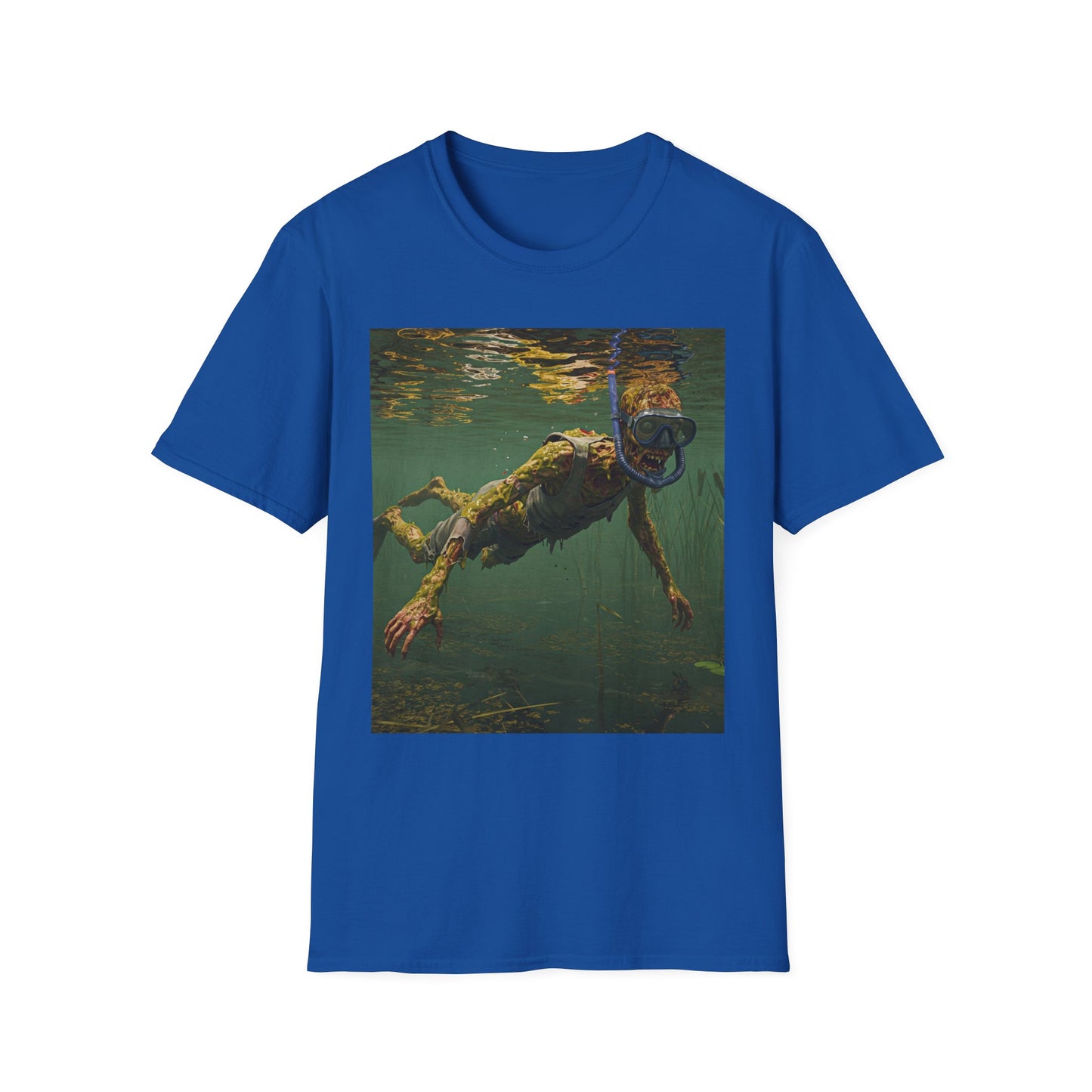 Underwater Explorer Unisex Softstyle T-Shirt - Nature Lover Graphic Tee