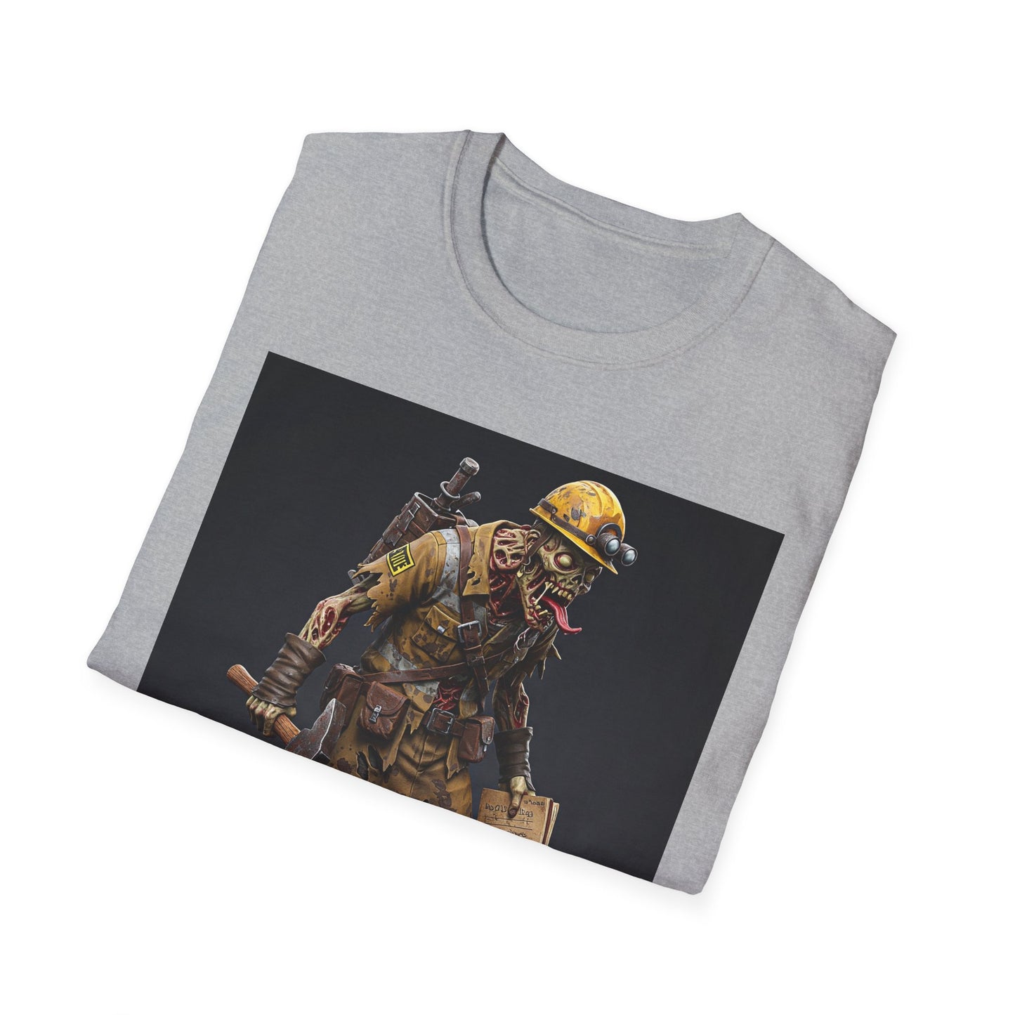 Vintage Mining Themed Unisex Softstyle T-Shirt - Perfect for Adventure Lovers