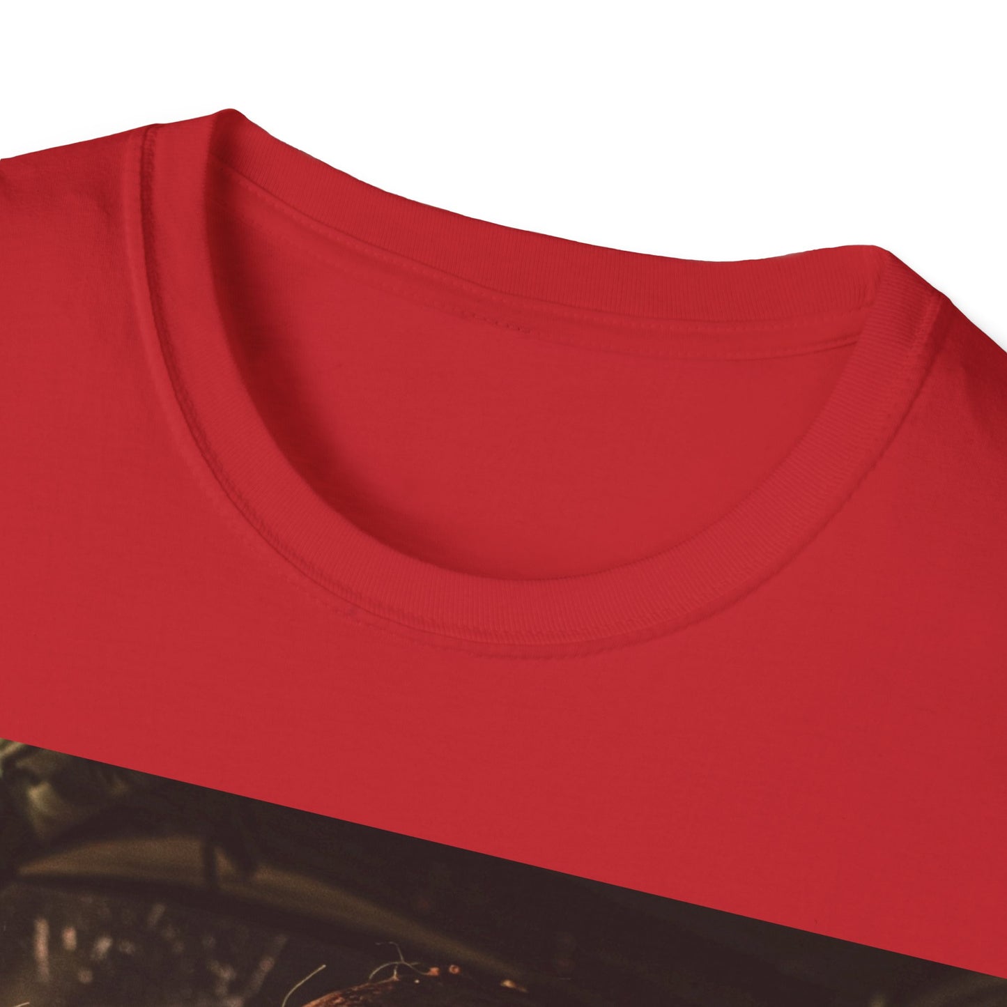 UK - Horror-Inspired Unisex Softstyle T-Shirt - Perfect for Halloween and Movie Buffs