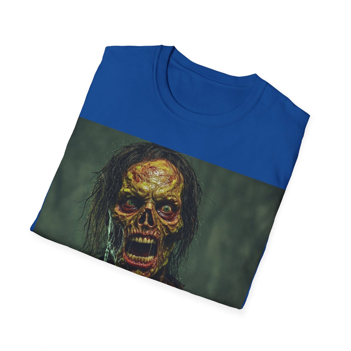 UK - Apocalyptic Portrait Tee, bold, decaying zombie graphic
