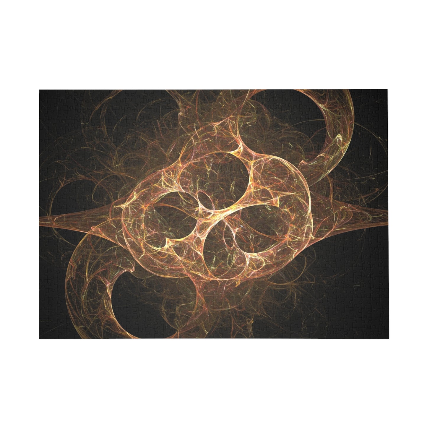 Abstract Fractal Art Puzzle - 96, 252, 500, 1000 Pieces | Unique Home Decor & Family Fun