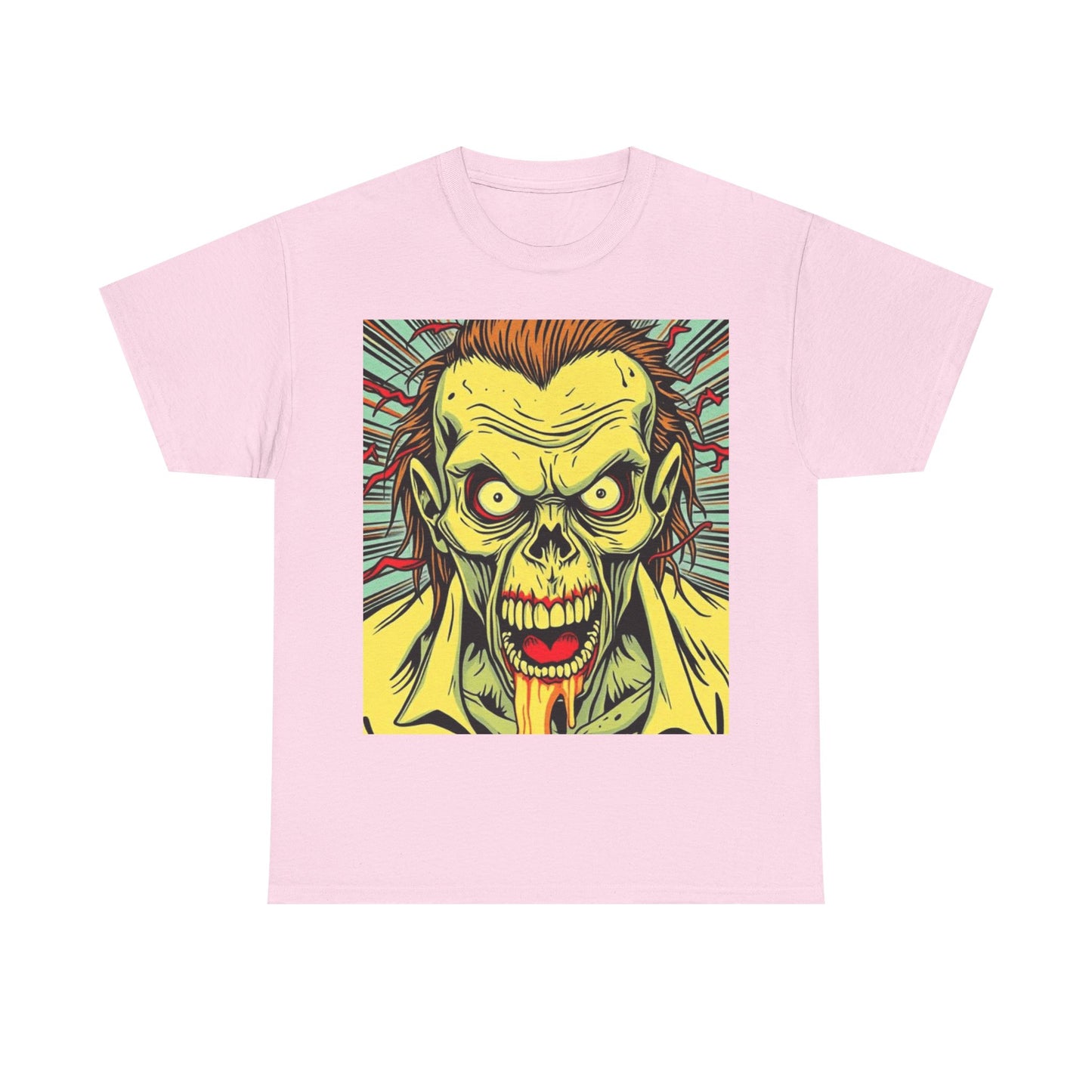 UK - Graphic Zombie Tee - Unisex Heavy Cotton T-Shirt for Horror Fans