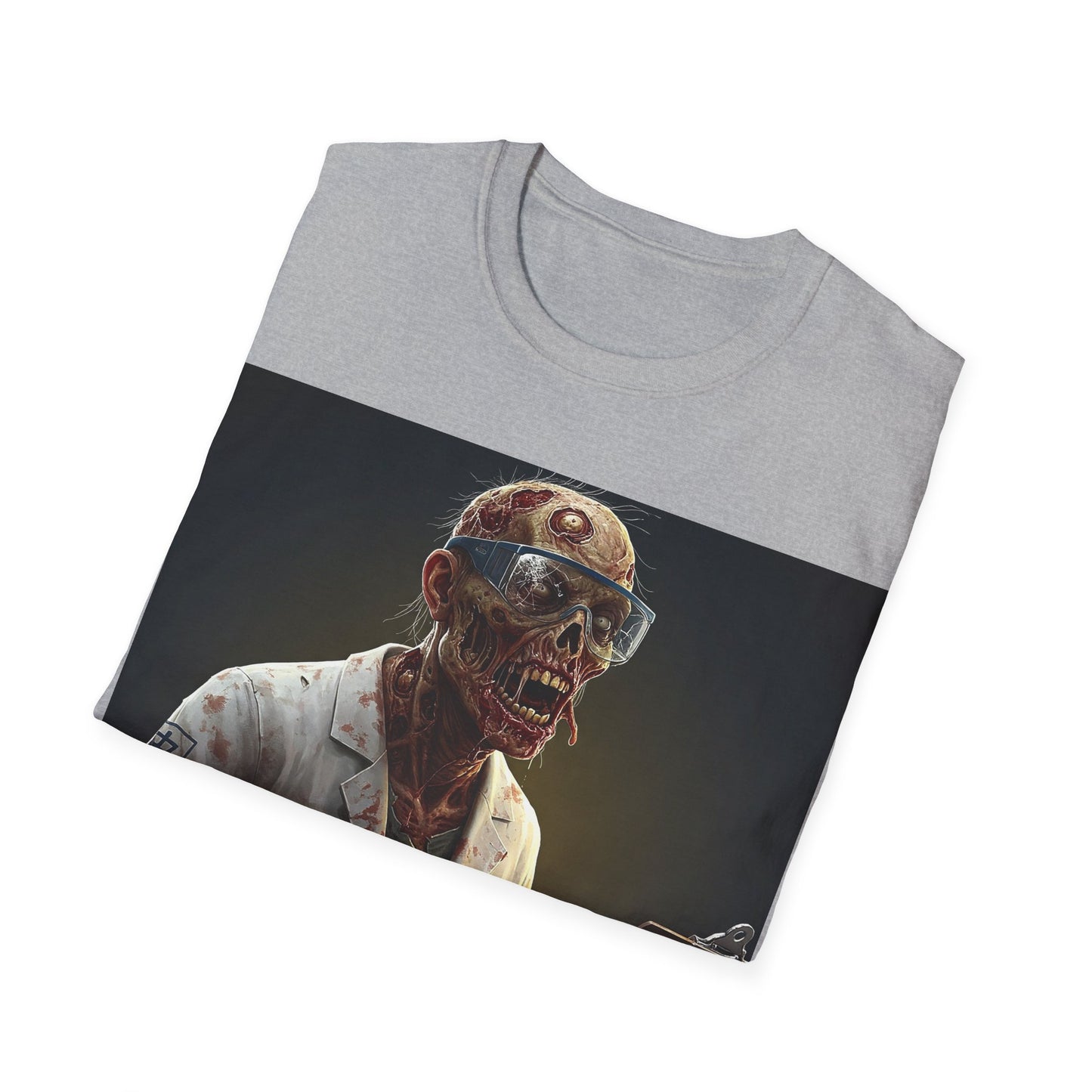 UK - Zombie Doctor Graphic T-Shirt for Horror Fans