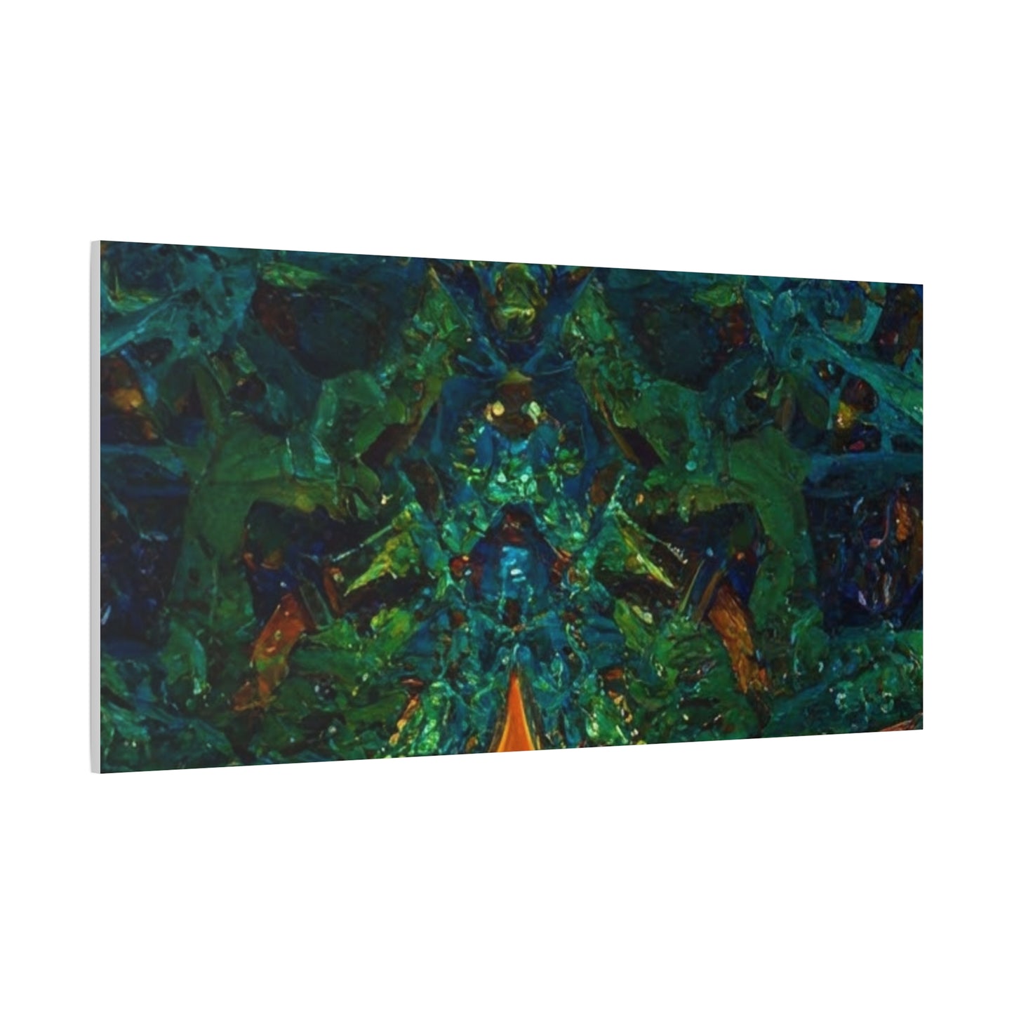 Vibrant Abstract Fractal Art Canvas Print