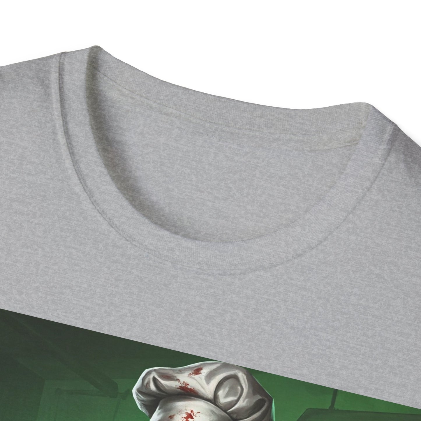 UK - Zombie Chef Unisex Softstyle T-Shirt - Perfect for Halloween and Horror Fans