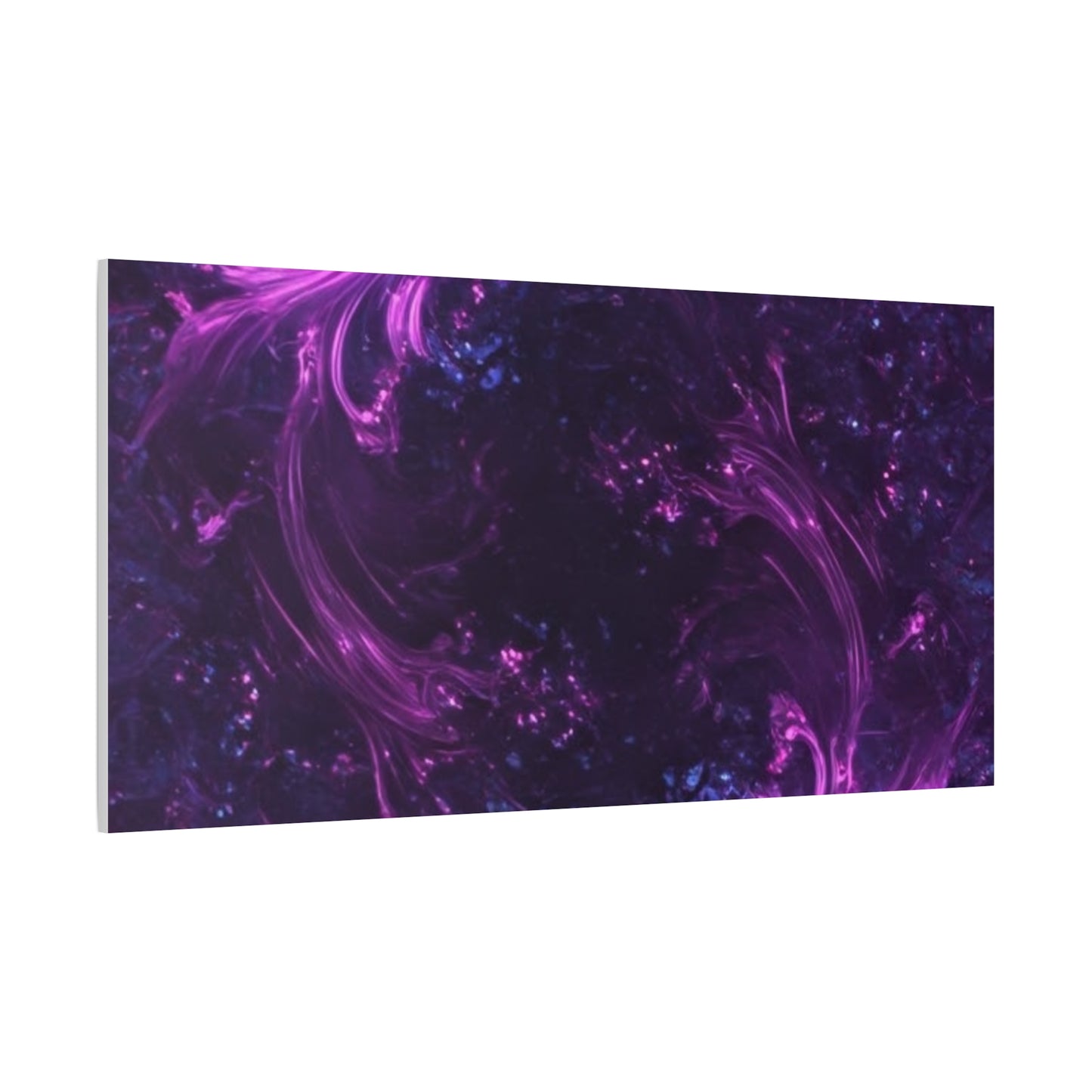 Abstract Purple Fractal Canvas Print - Artistic Wall Décor