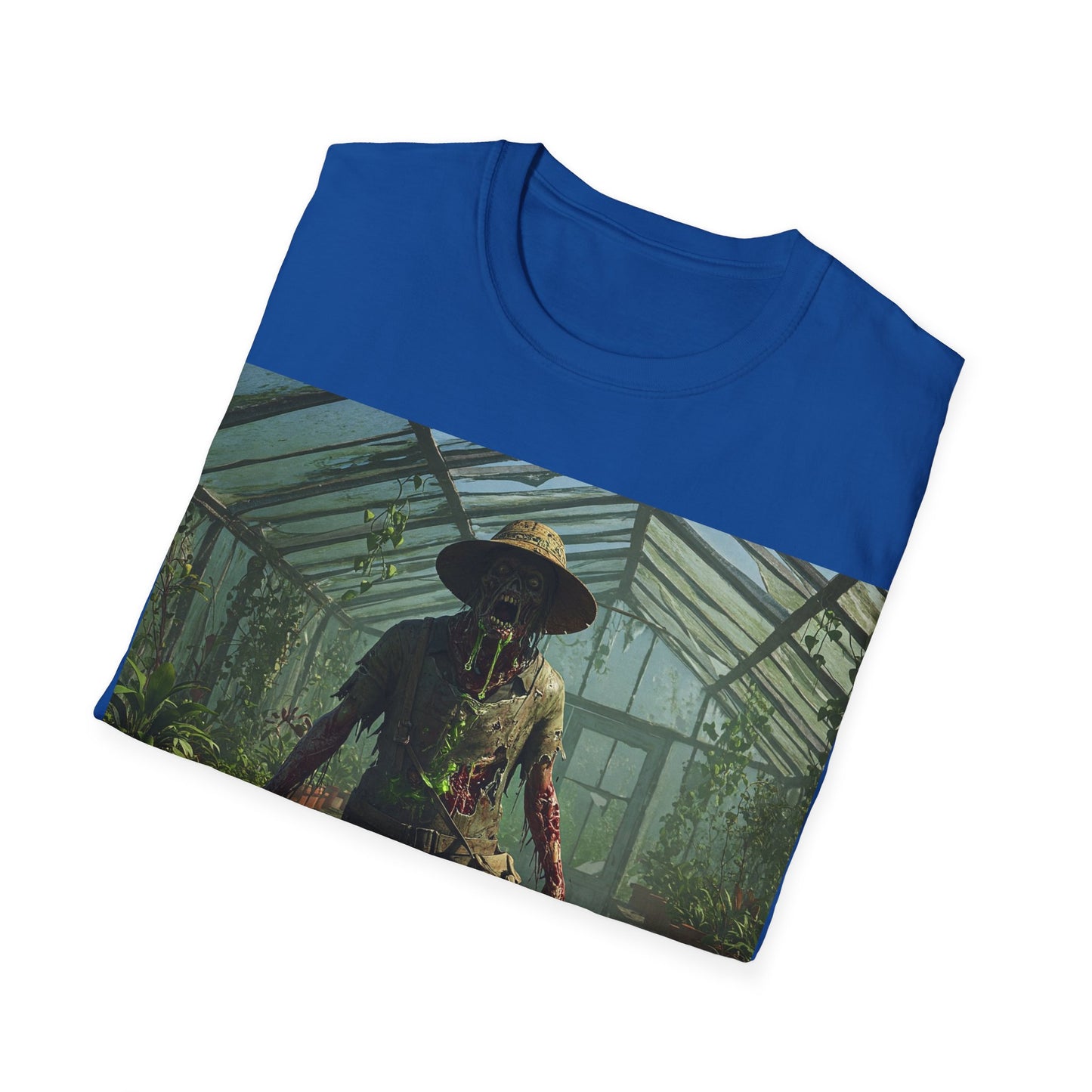 UK - Unisex Softstyle T-Shirt - Gothic Scarecrow Graphic Tee