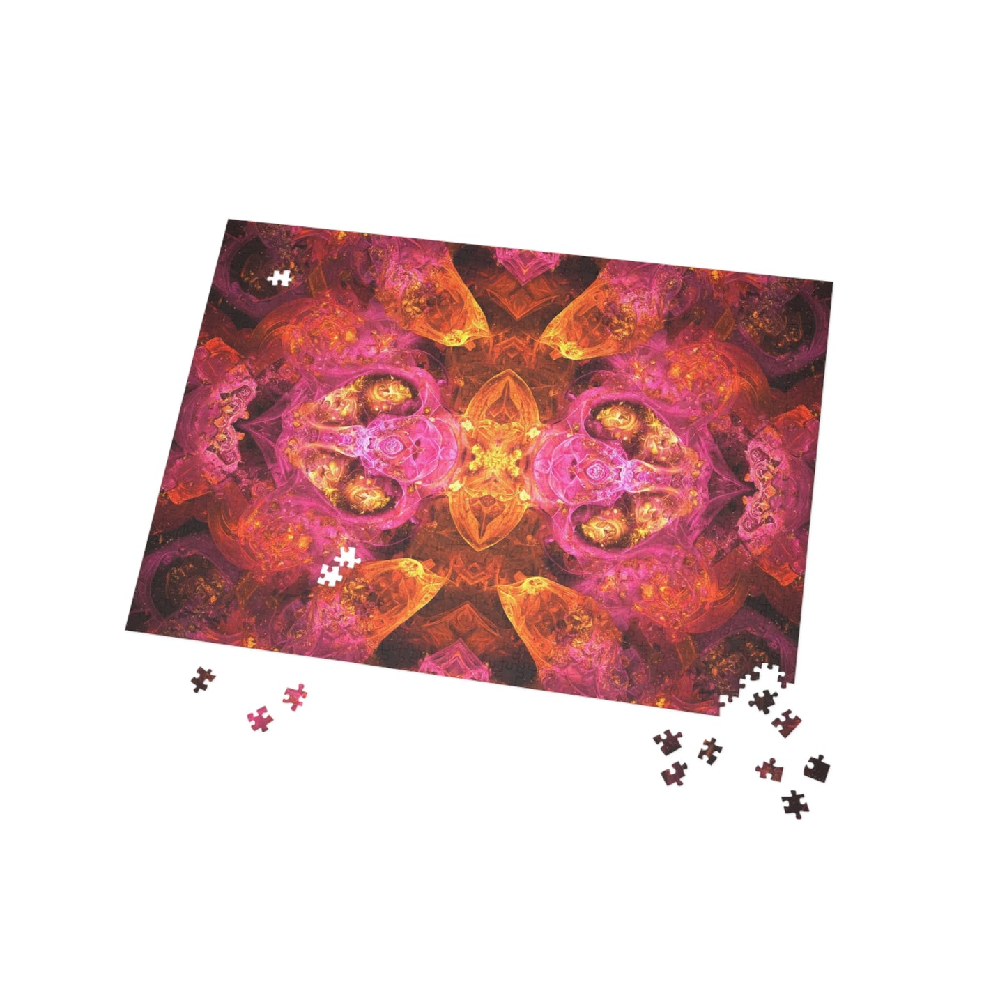 086- Fractal Puzzle (96, 252, 500, 1000-Piece) - Fun Family Activity and Gift