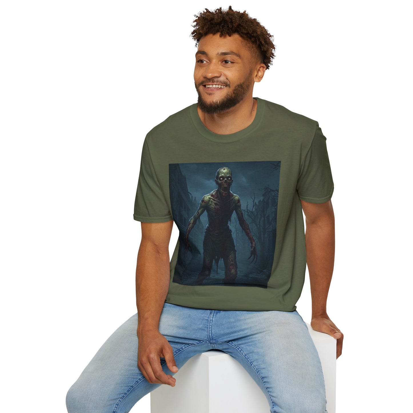 Zombie Apocalypse Unisex Softstyle T-Shirt - Perfect for Horror Lovers