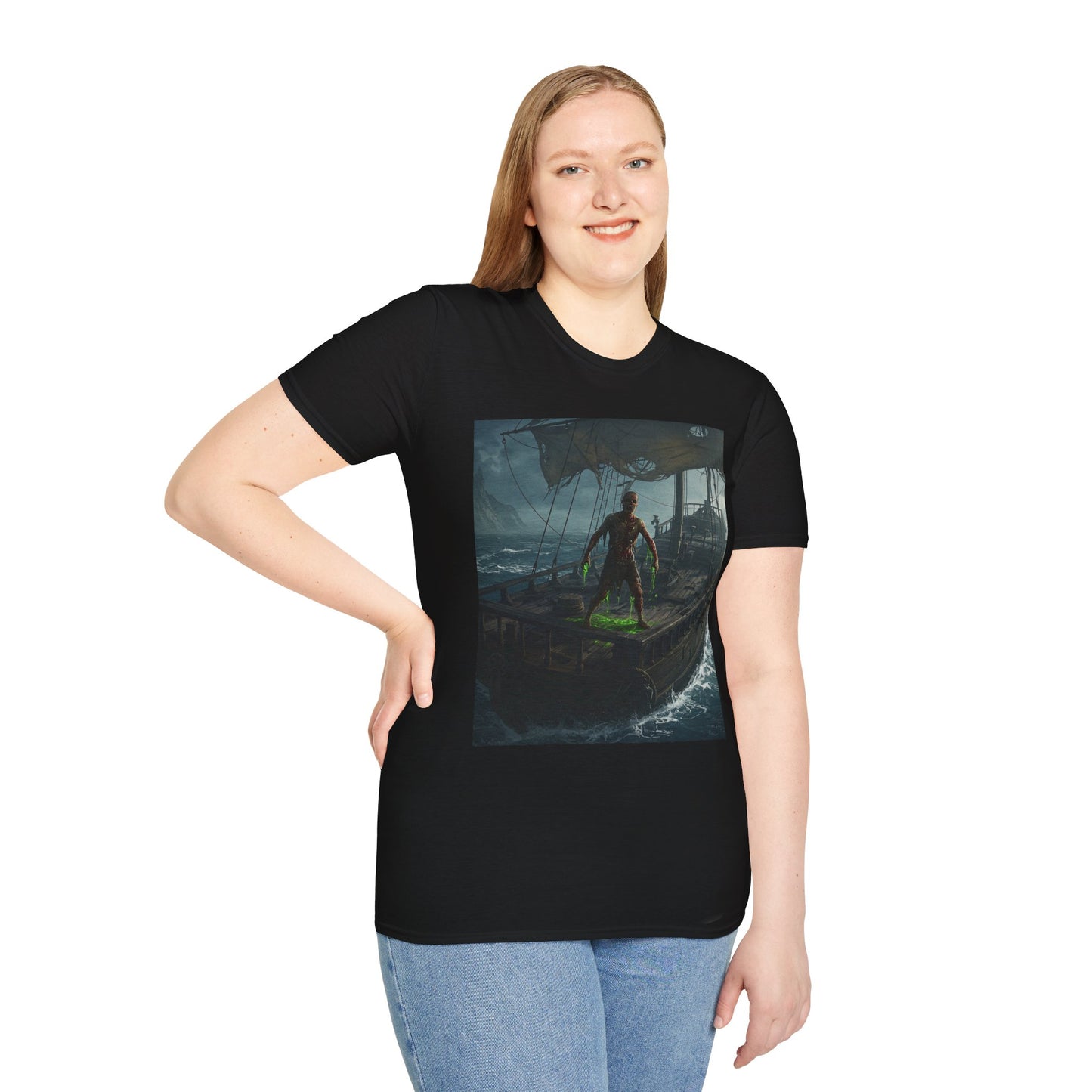 Adventurous Pirate Graphic Unisex T-Shirt - Perfect for Sea Lovers!