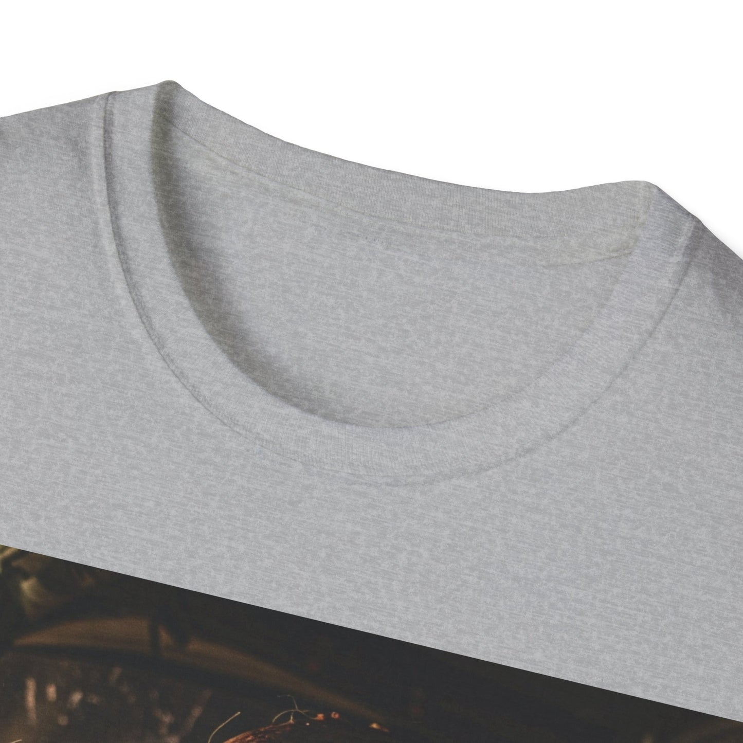 UK - Horror-Inspired Unisex Softstyle T-Shirt - Perfect for Halloween and Movie Buffs