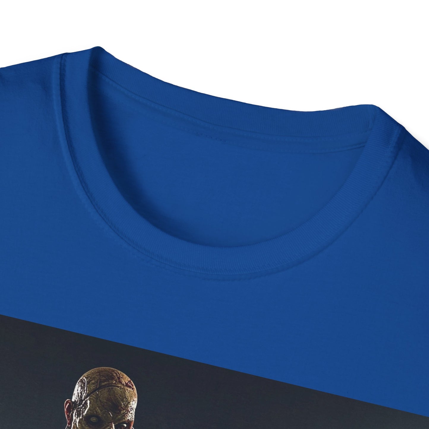UK - Zombie Soccer Unisex Softstyle T-Shirt - Perfect for Halloween and Sports Lovers