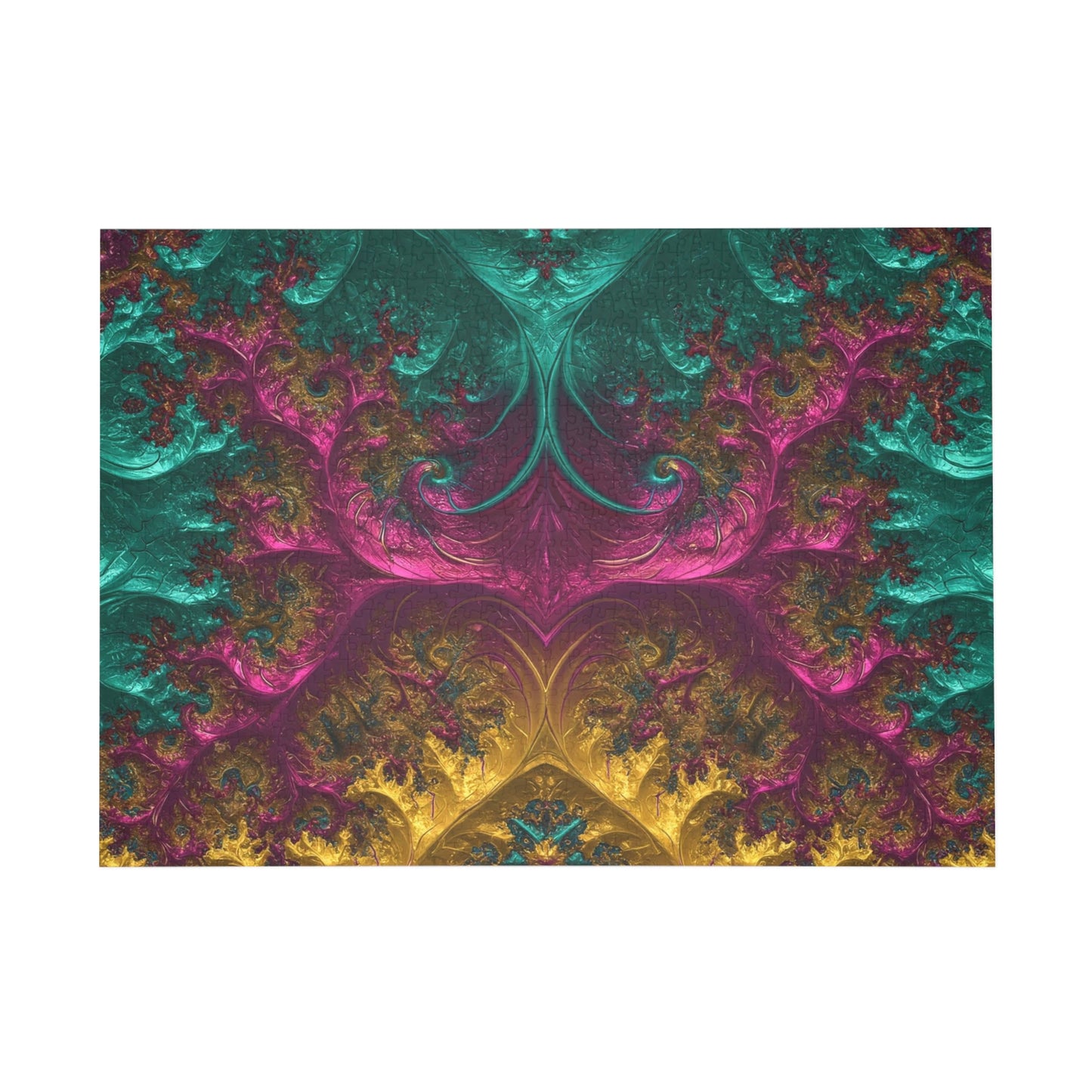 Mystical Fractal Puzzle - 1000-Piece Jigsaw for Relaxation & Fun