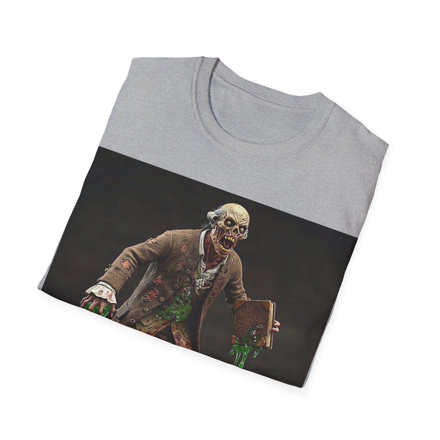 UK - Zombie Science Unisex Softstyle T-Shirt - Spooky Halloween Apparel