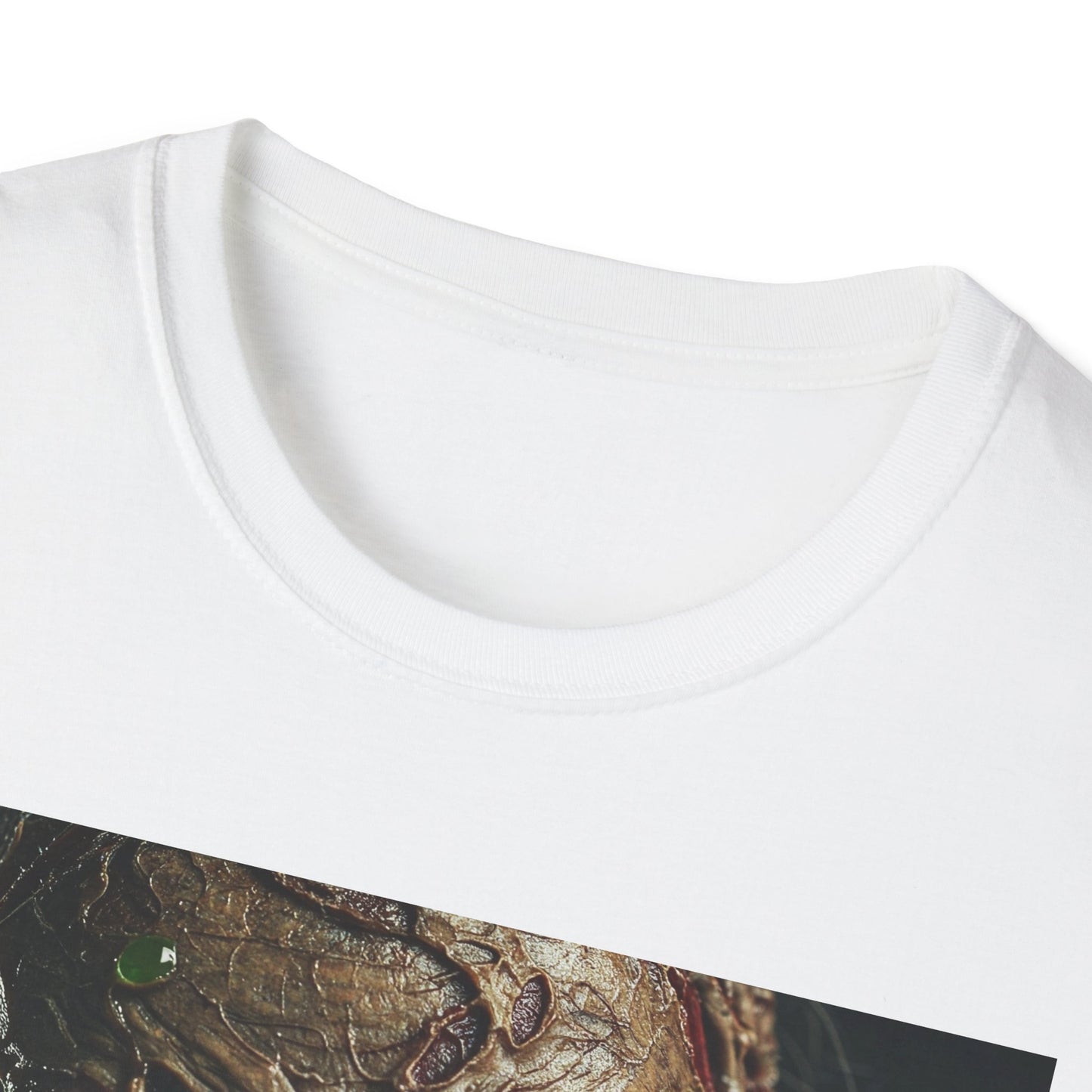 Apocalyptic Portrait Tee, bold, decaying zombie graphic