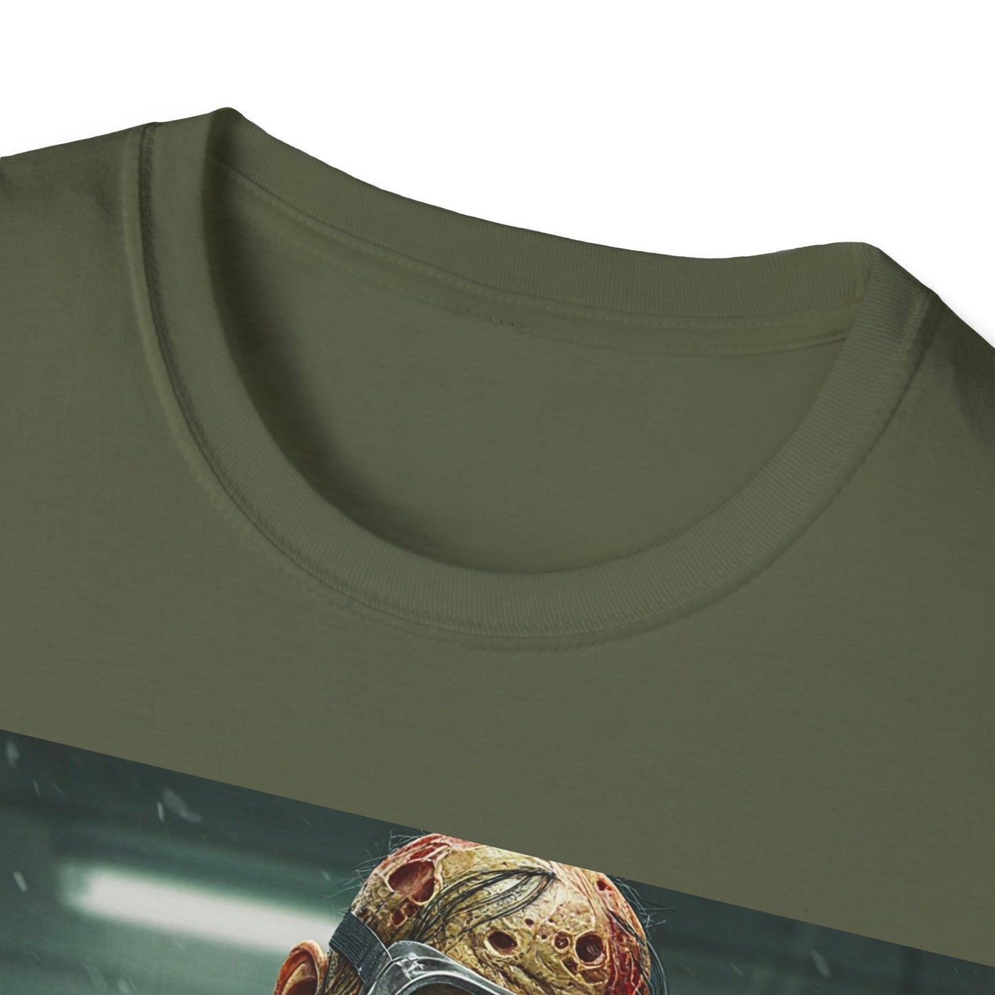 UK - Creepy Scientist Unisex Softstyle T-Shirt | Halloween Horror Tee