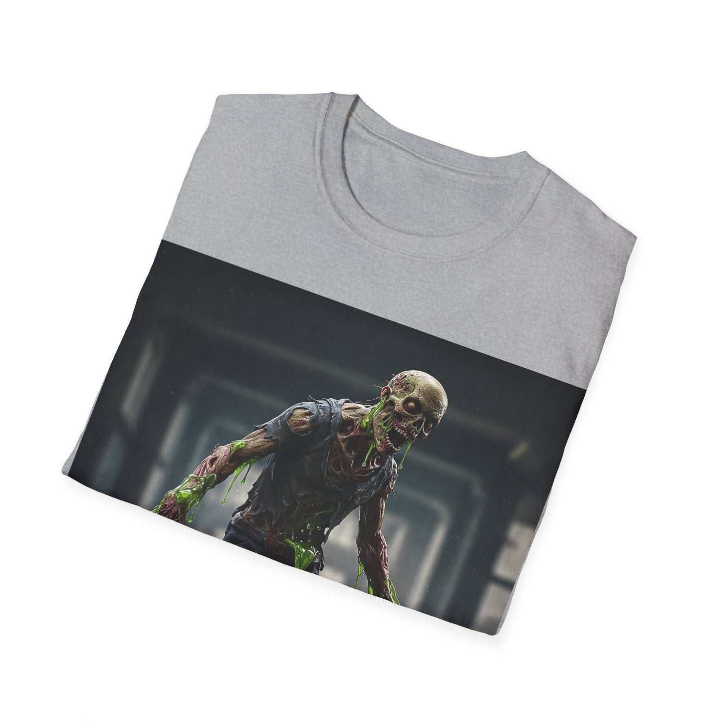 UK - Zombie Apocalypse Unisex Graphic T-Shirt - Fun Horror Wear for Halloween and Parties