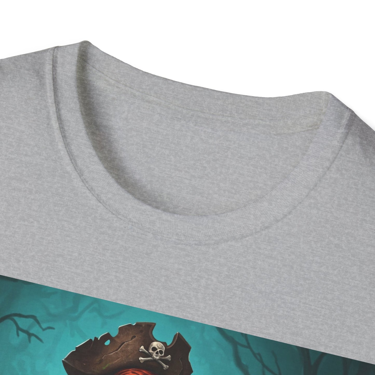 UK - Pirate Apocalyptic Portrait Tee, bold, decaying zombie graphic