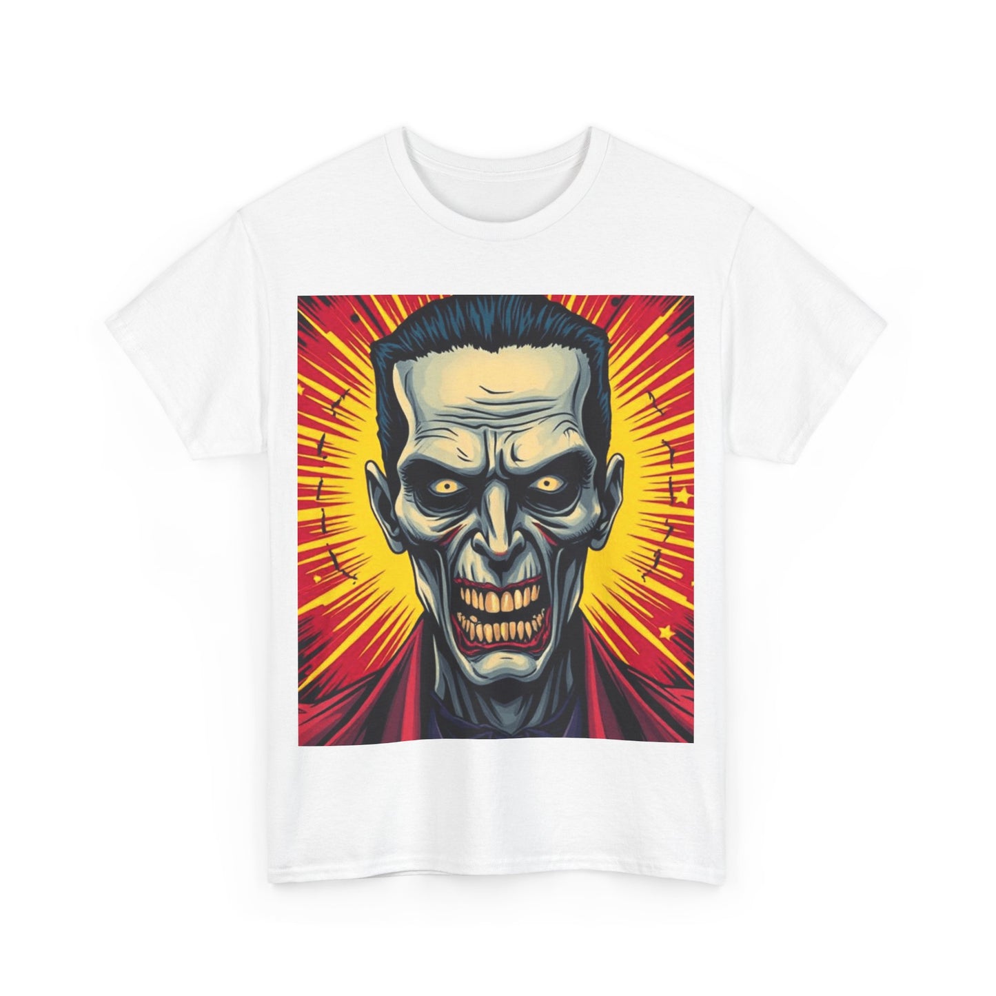UK - Unisex Heavy Cotton Tee - Vintage Horror Graphic Tee