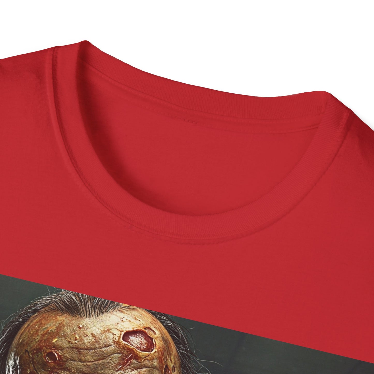 UK - Zombie Businessman Unisex Softstyle T-Shirt | Spooky Halloween Apparel