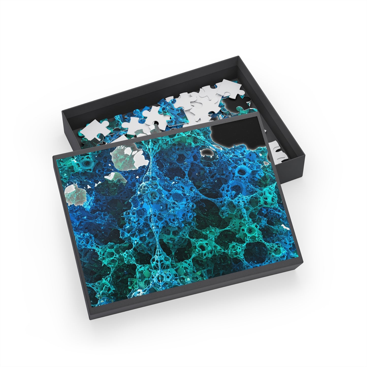046- Fractal Puzzle (96, 252, 500, 1000-Piece) - Fun Family Activity and Gift