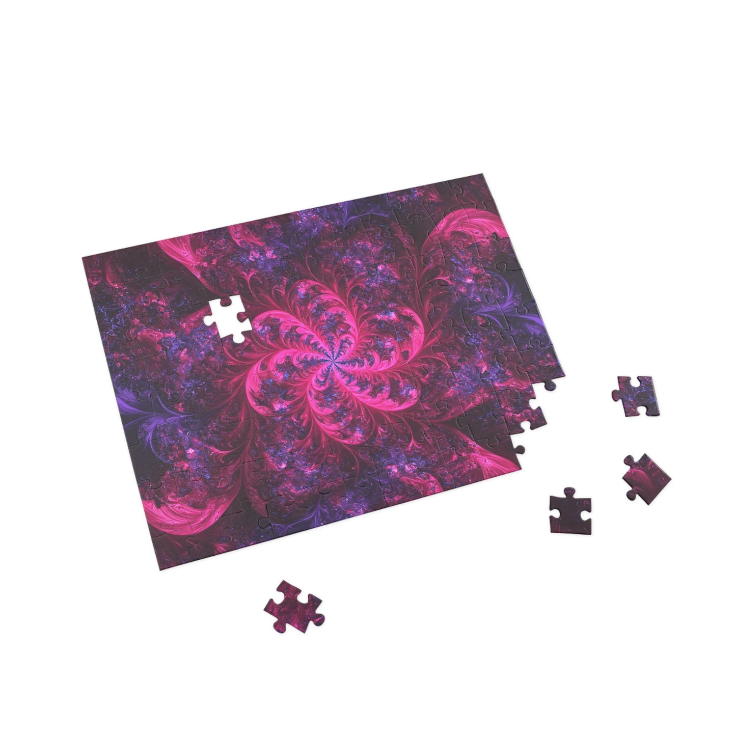 Vibrant Floral Puzzle (96, 252, 500, 1000-Piece) - Colorful Art for Family Fun