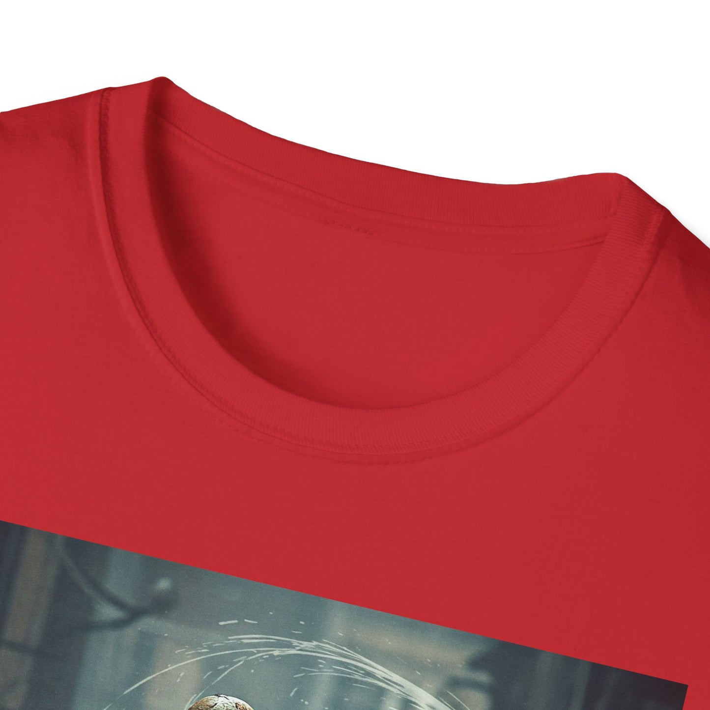 Unisex Softstyle Horror Graphic T-Shirt - Spooky Monster Design