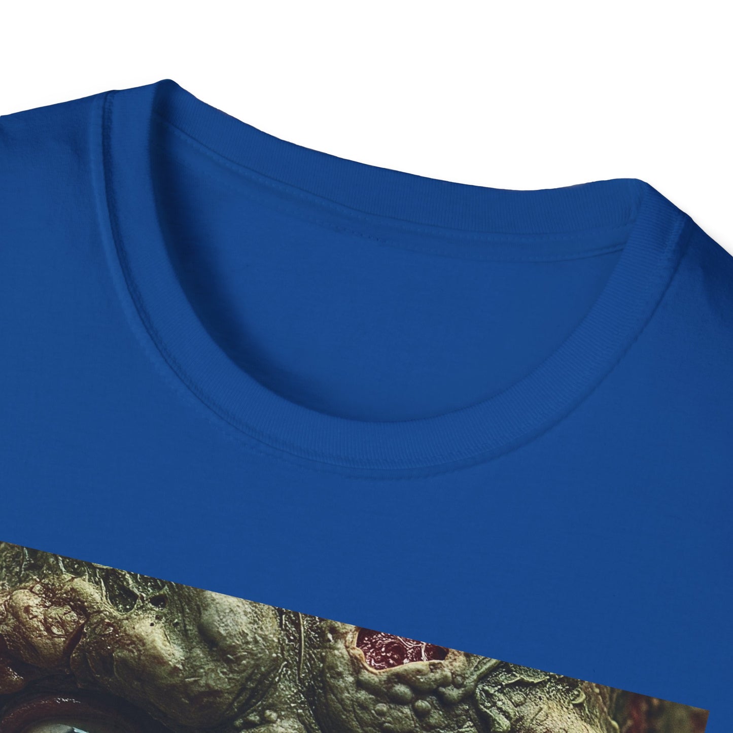 Apocalyptic Portrait Tee, bold, decaying zombie graphic