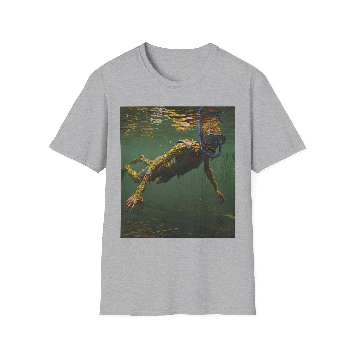 Underwater Explorer Unisex Softstyle T-Shirt - Nature Lover Graphic Tee