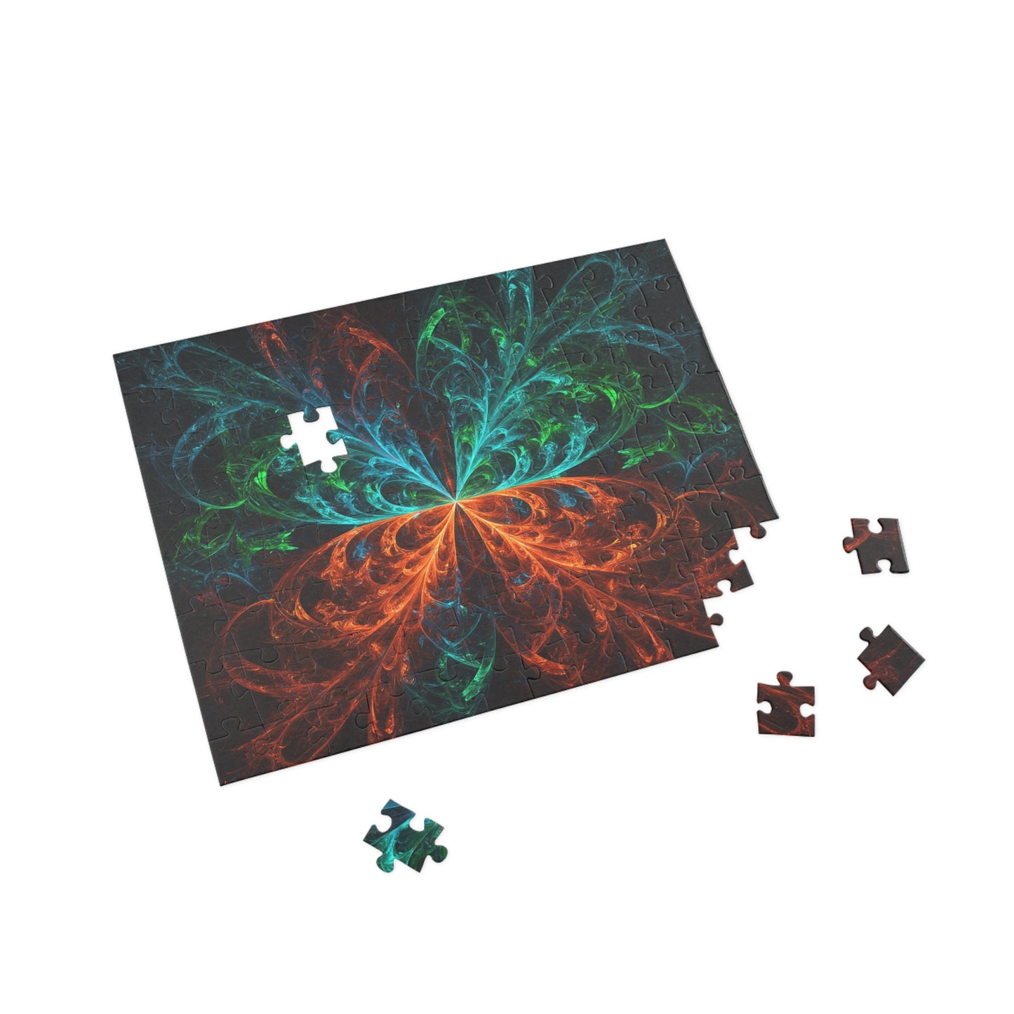 066- Fractal Puzzle (96, 252, 500, 1000-Piece) - Fun Family Activity and Gift