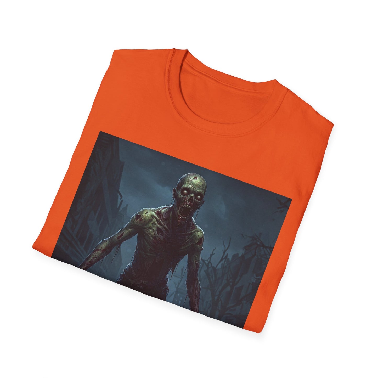 Zombie Apocalypse Unisex Softstyle T-Shirt - Perfect for Horror Lovers