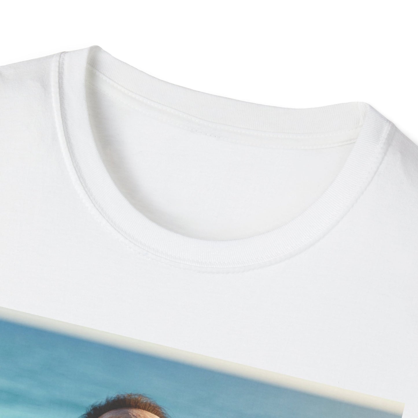 Chill Vibes Unisex Softstyle T-Shirt - Beach Relaxation Design